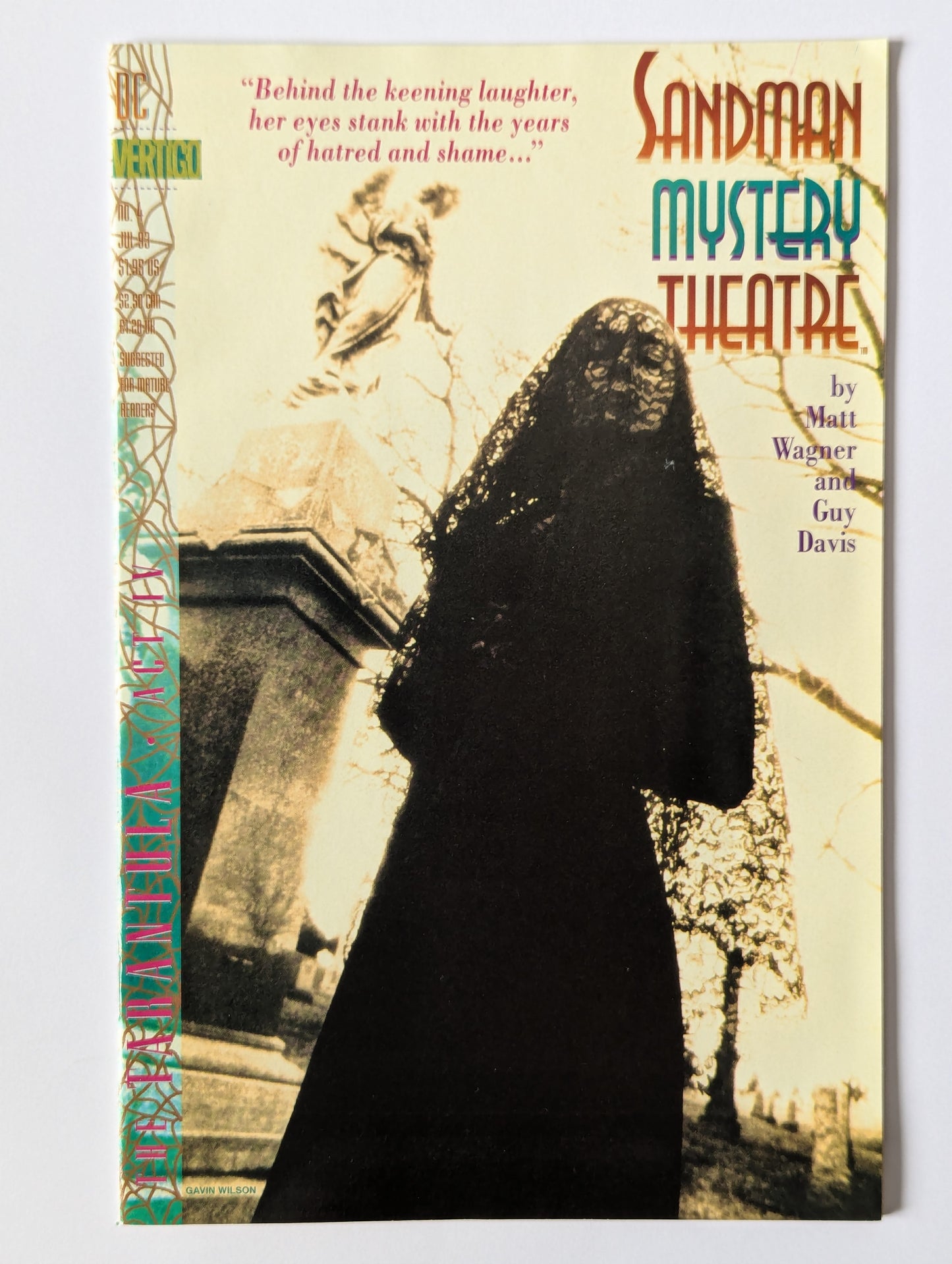 Sandman Mystery Theatre #4 DC Vertigo Comic Book