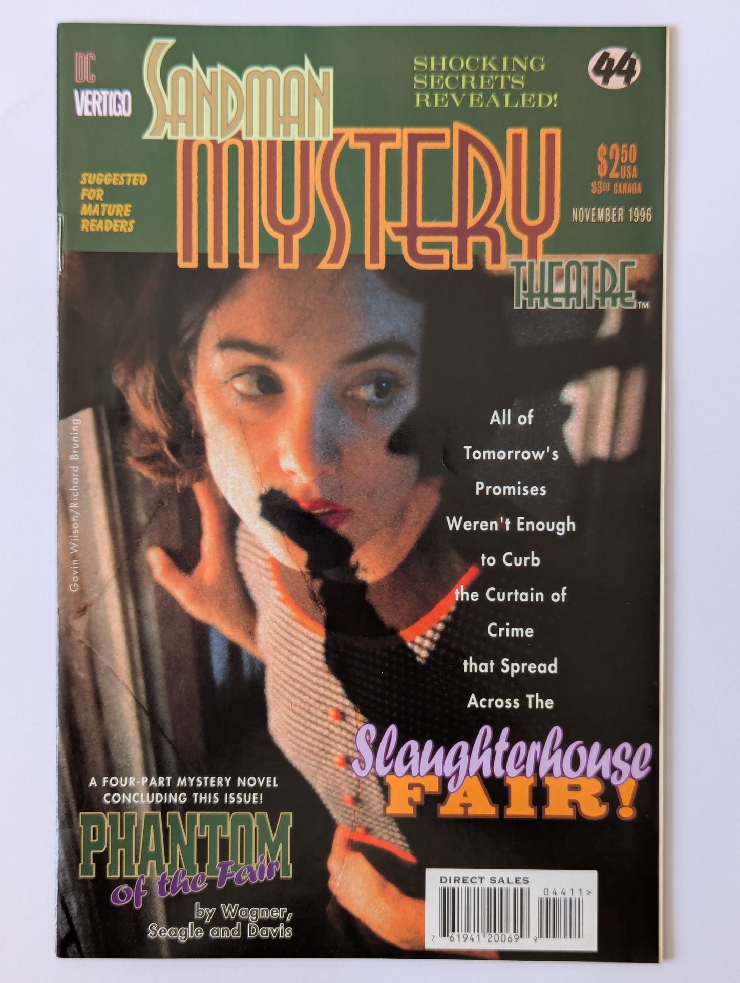 Sandman Mystery Theatre #44 DC Vertigo Comic Book