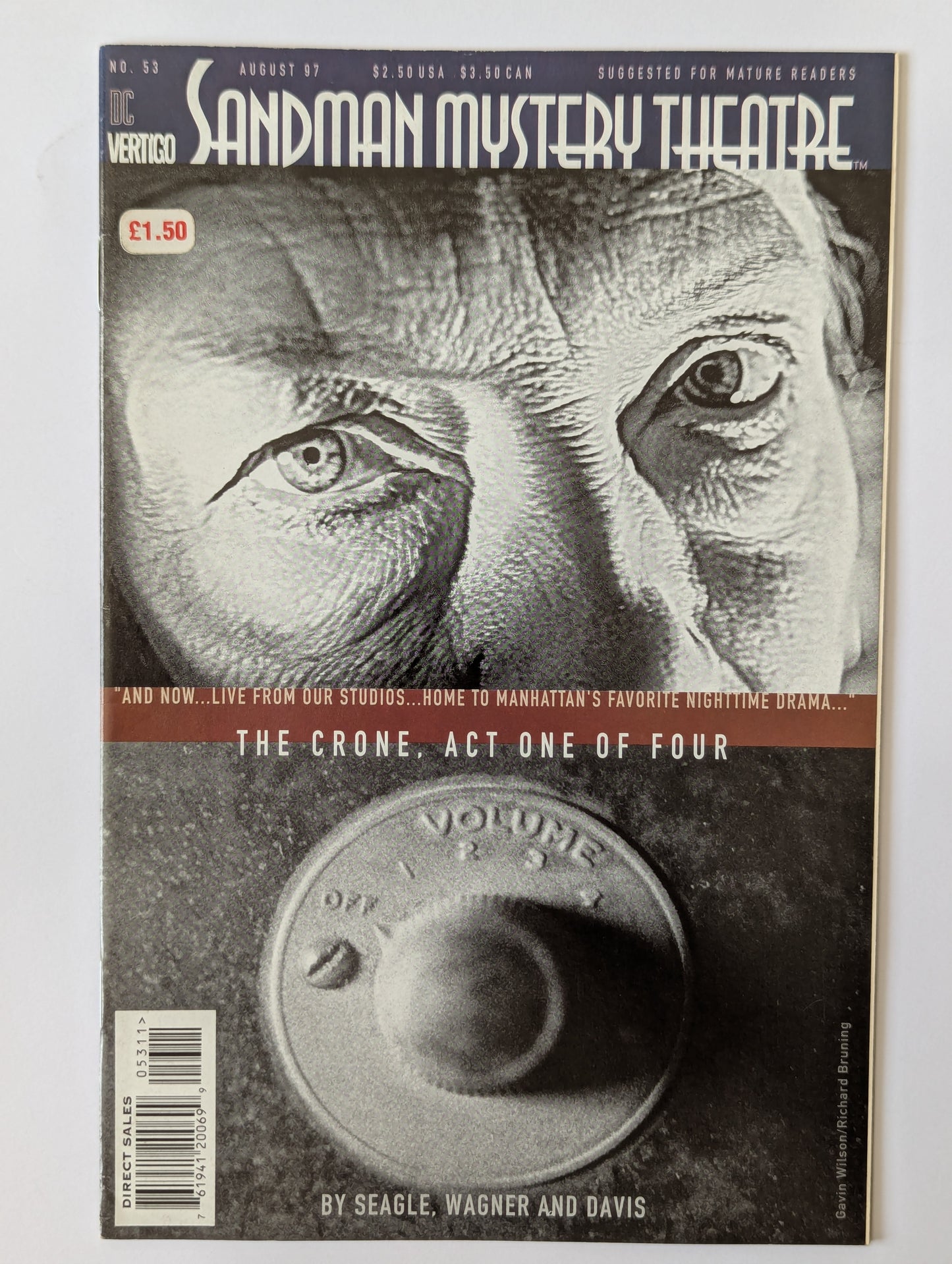 Sandman Mystery Theatre #53 DC Vertigo Comic Book