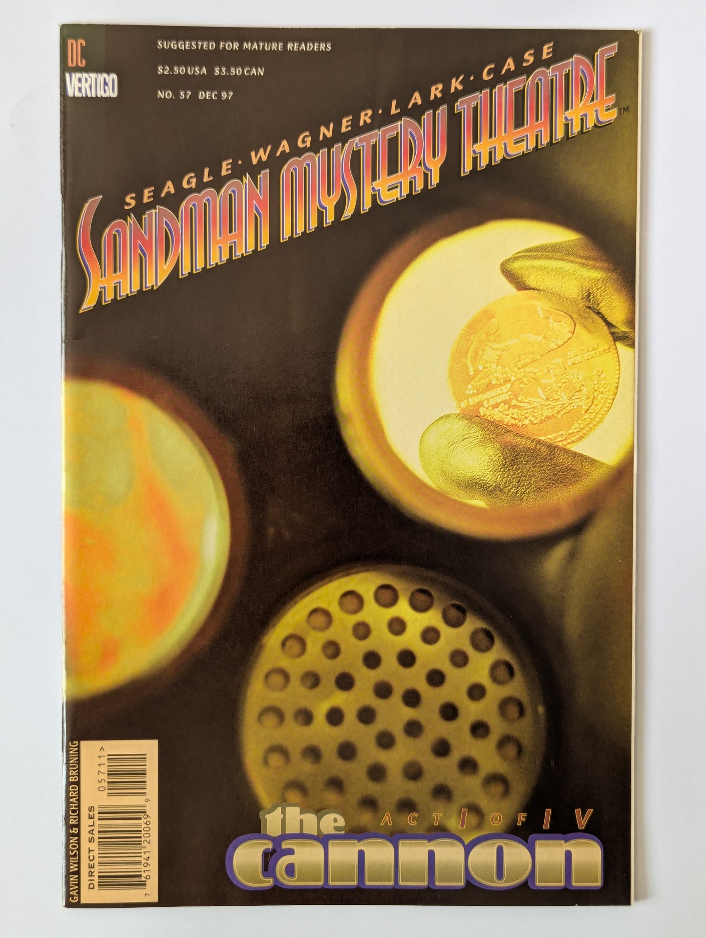 Sandman Mystery Theatre #57 DC Vertigo Comic Book