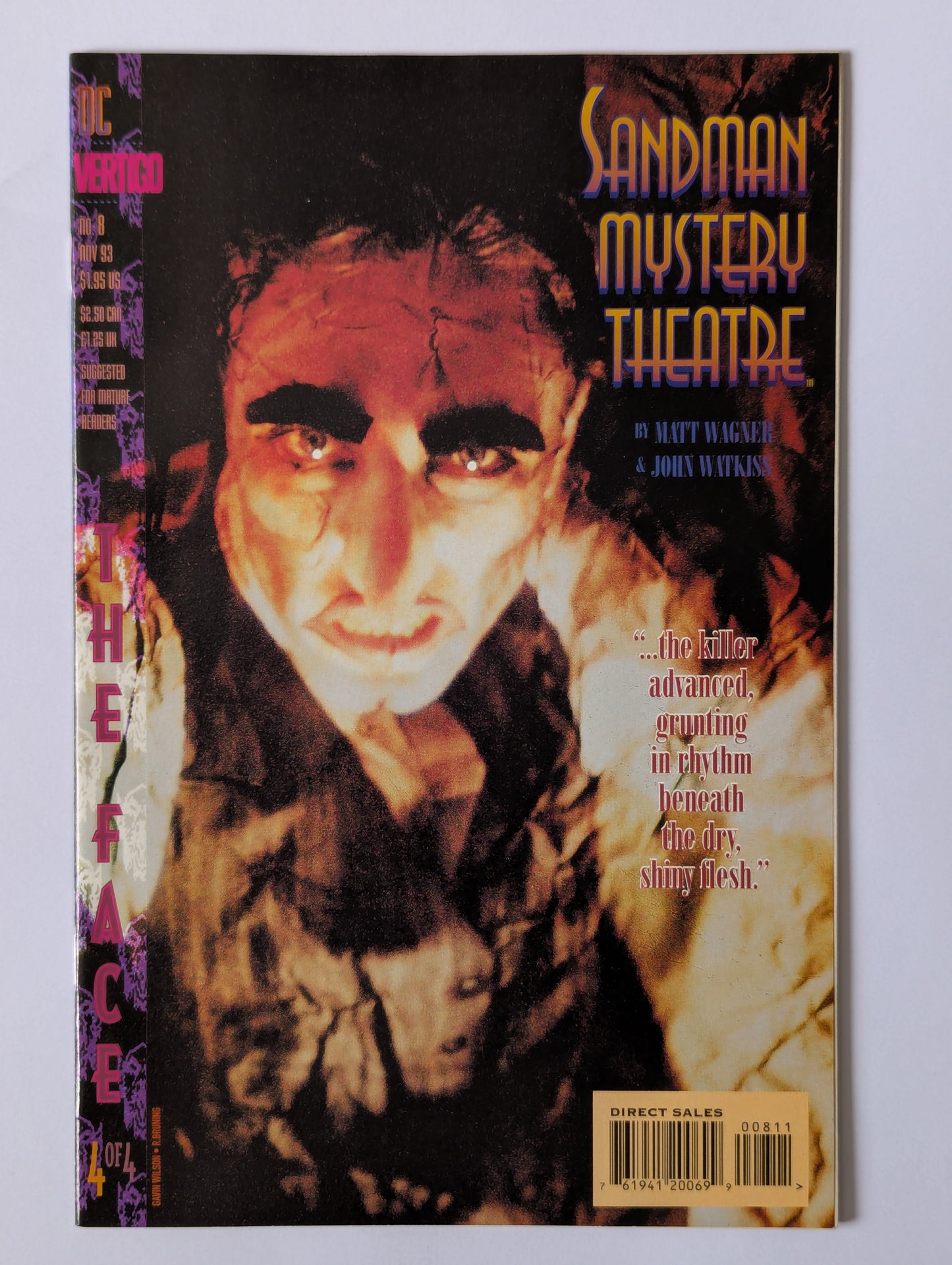 Sandman Mystery Theatre #8 DC Vertigo Comic Book