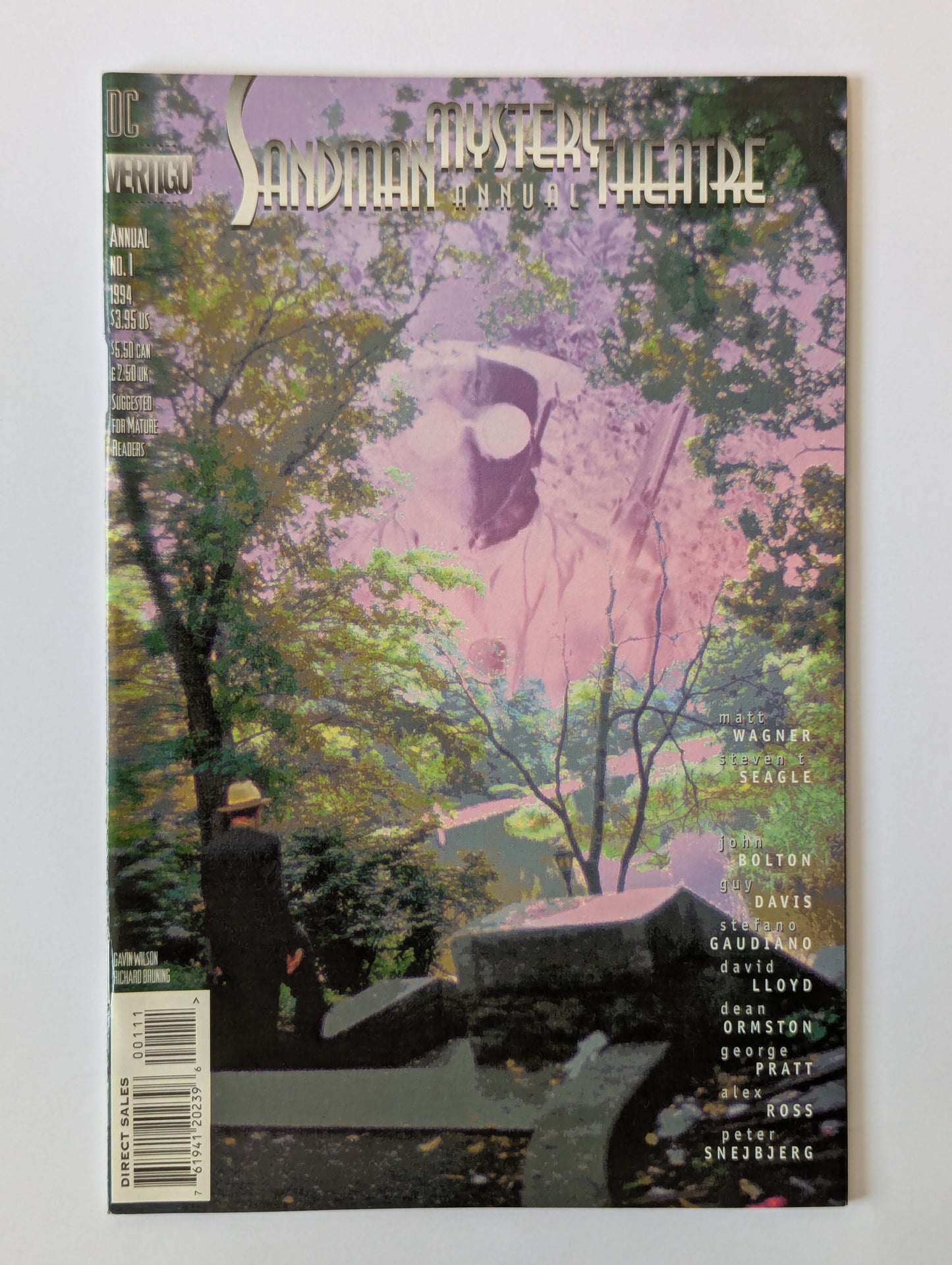 Sandman Mystery Theatre Annual #1 DC Vertigo Comic Book