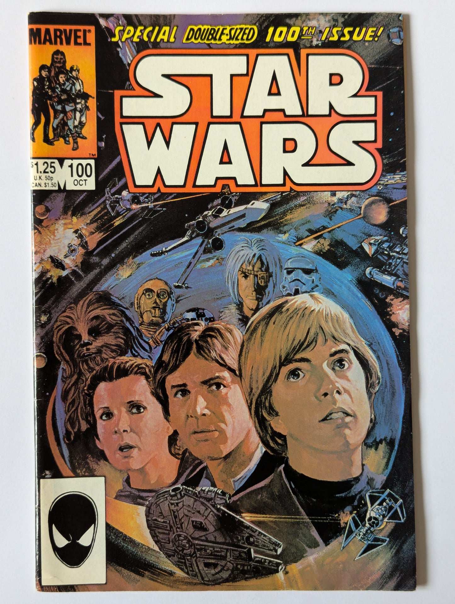 Star Wars #100 Marvel Comic Book