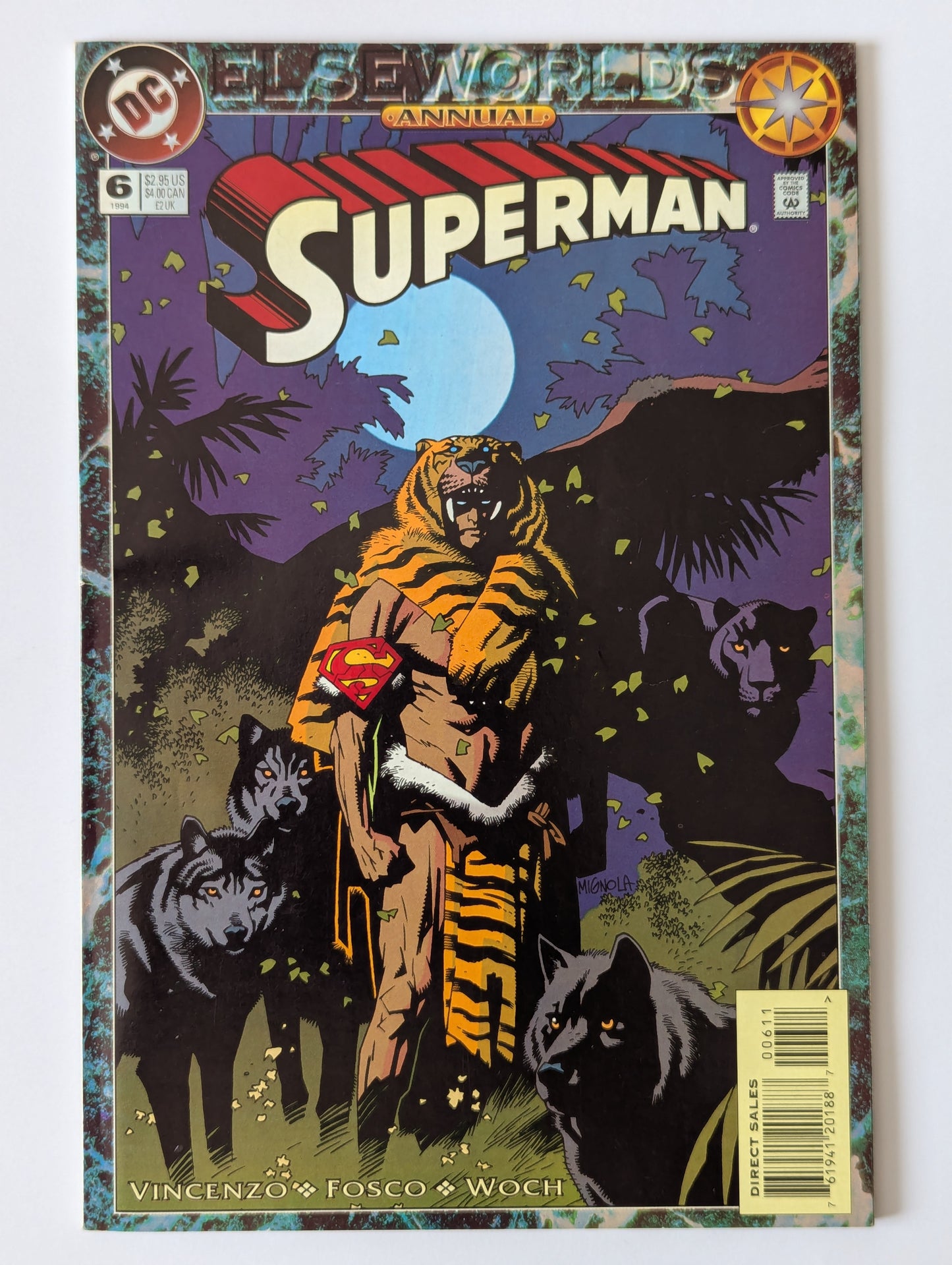 Superman Annual #6 DC Comic Book