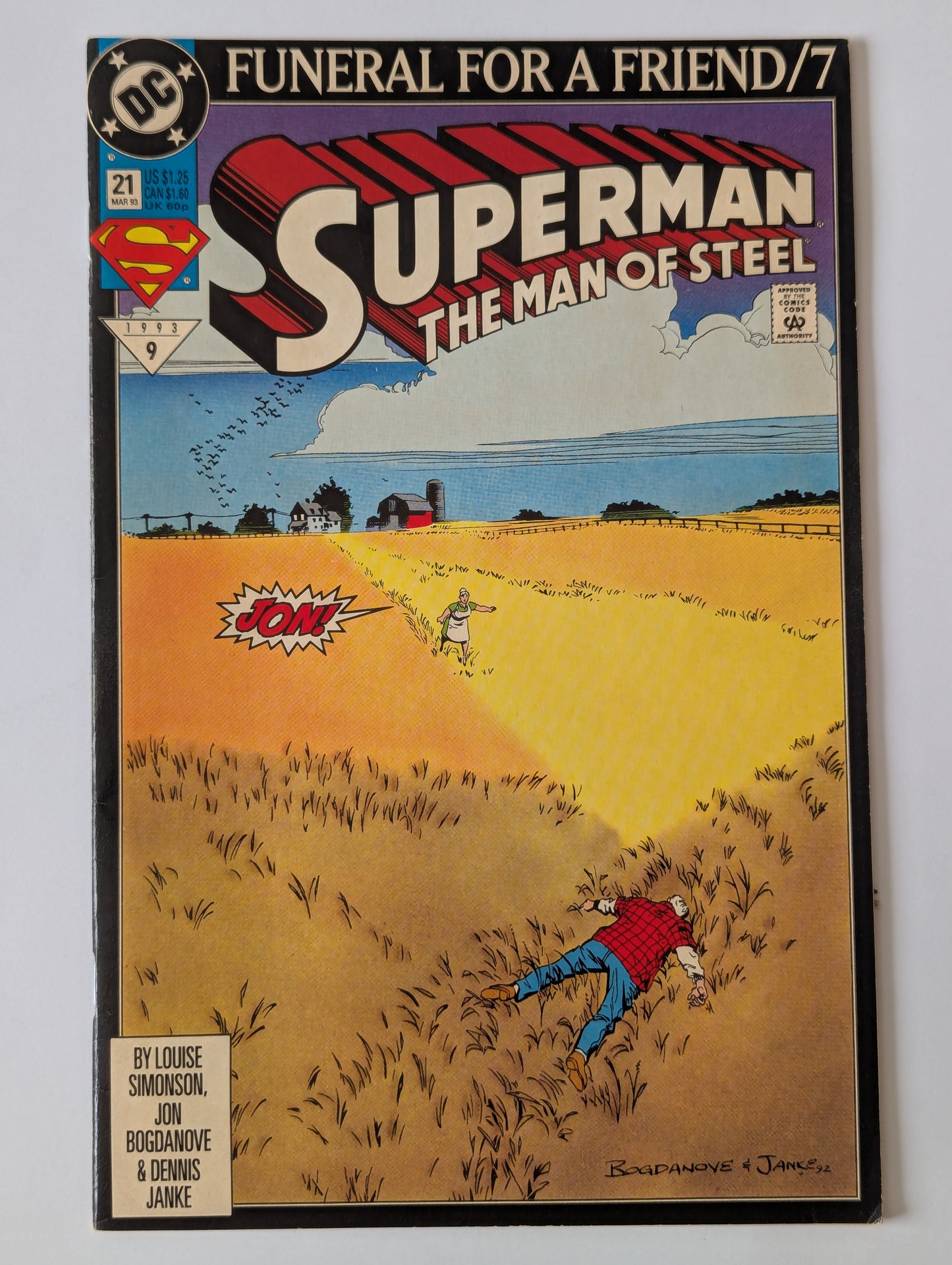Superman The Man of Steel #21 DC Comic Book