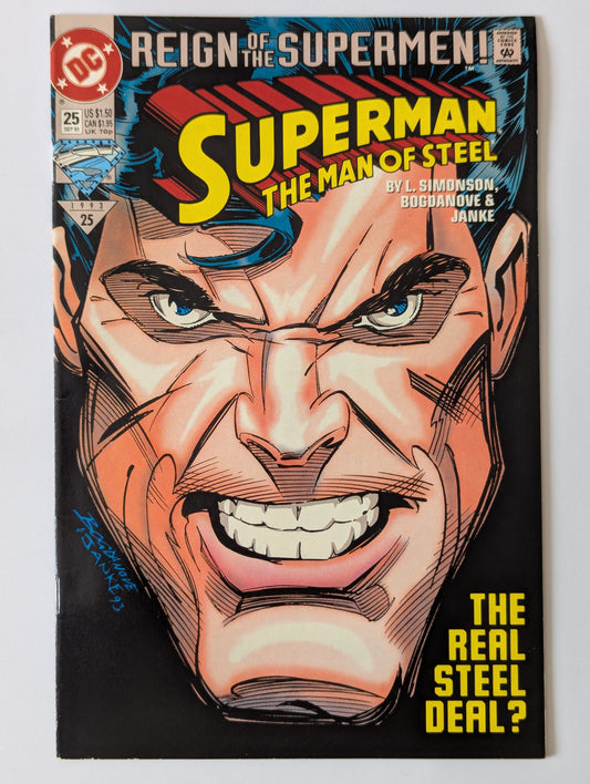Superman The Man of Steel #25 DC Comic Book
