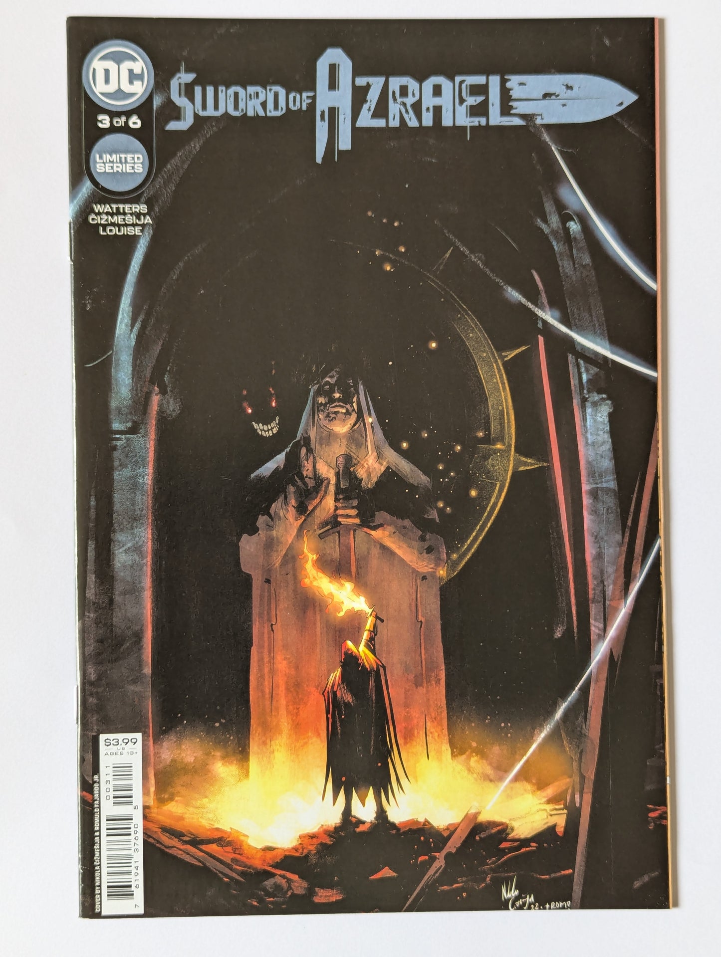 Sword of Azrael #3 DC Comic Book