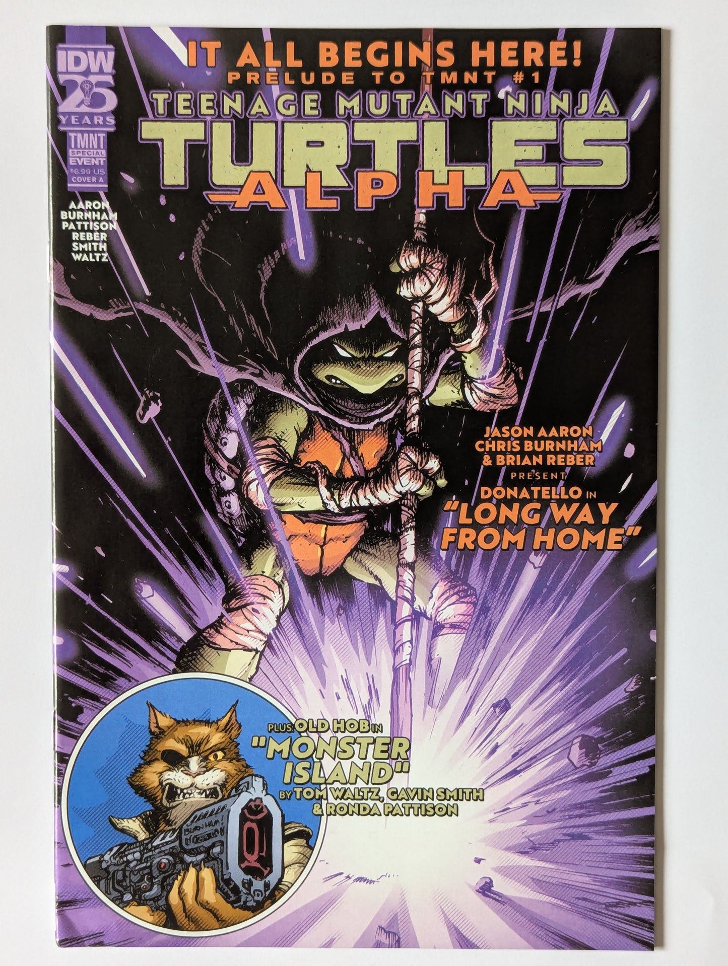Teenage Mutant Ninja Turtles Alpha #1 IDW Comic Book