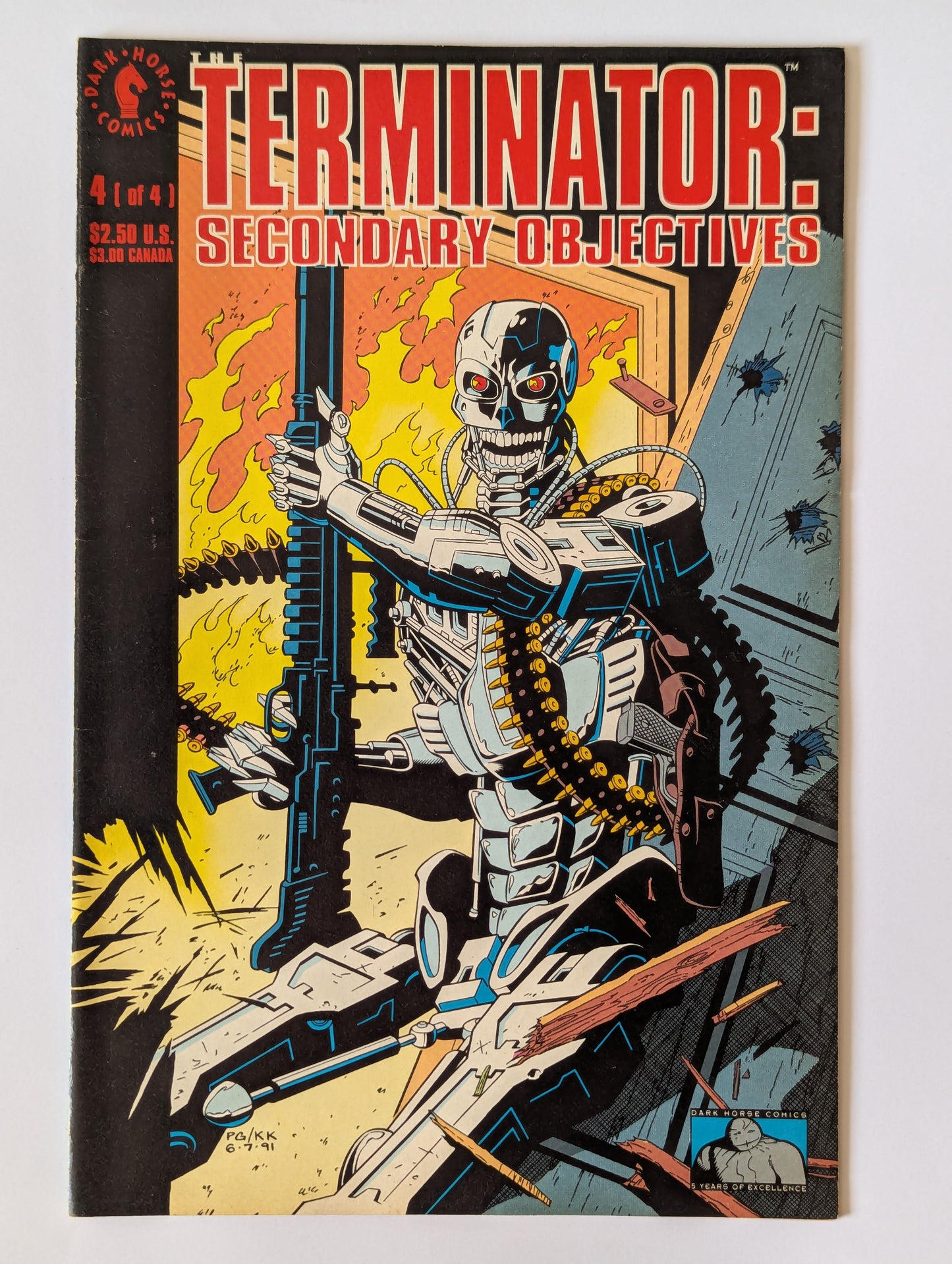 Terminator Secondary Objectives #4 Dark Horse Comic Book