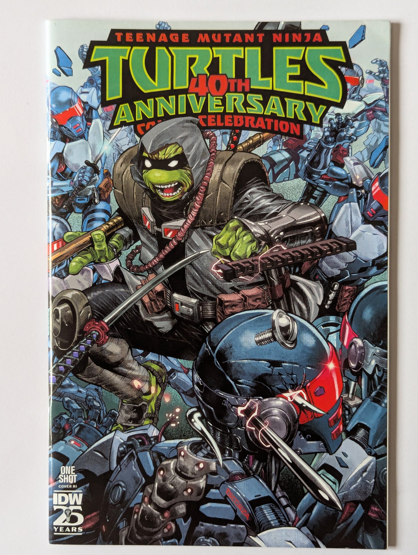Teenage Mutant Ninja Turtles 40th Anniversary Comics Celebration IDW Comic Book