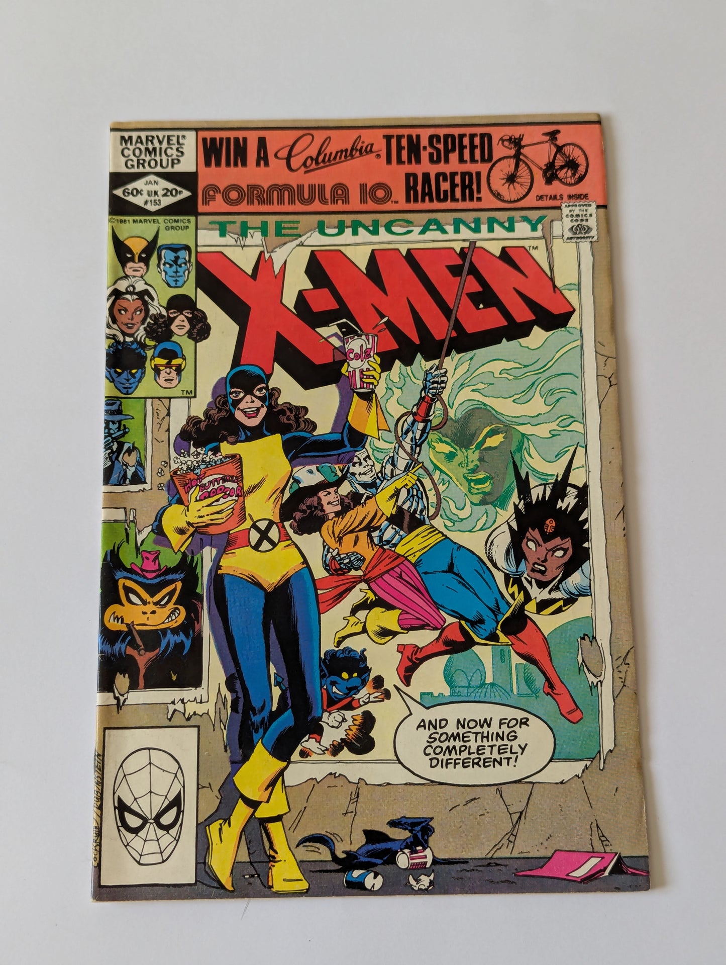 Uncanny X-Men #153 Marvel Comic Book