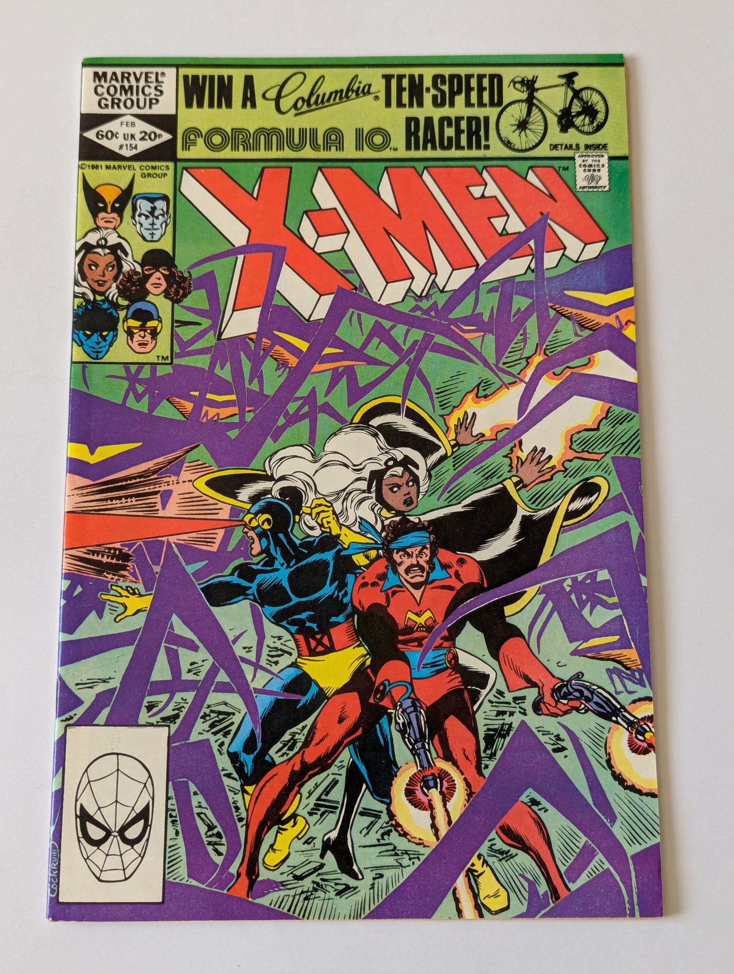 Uncanny X-Men #154 Marvel Comic Book