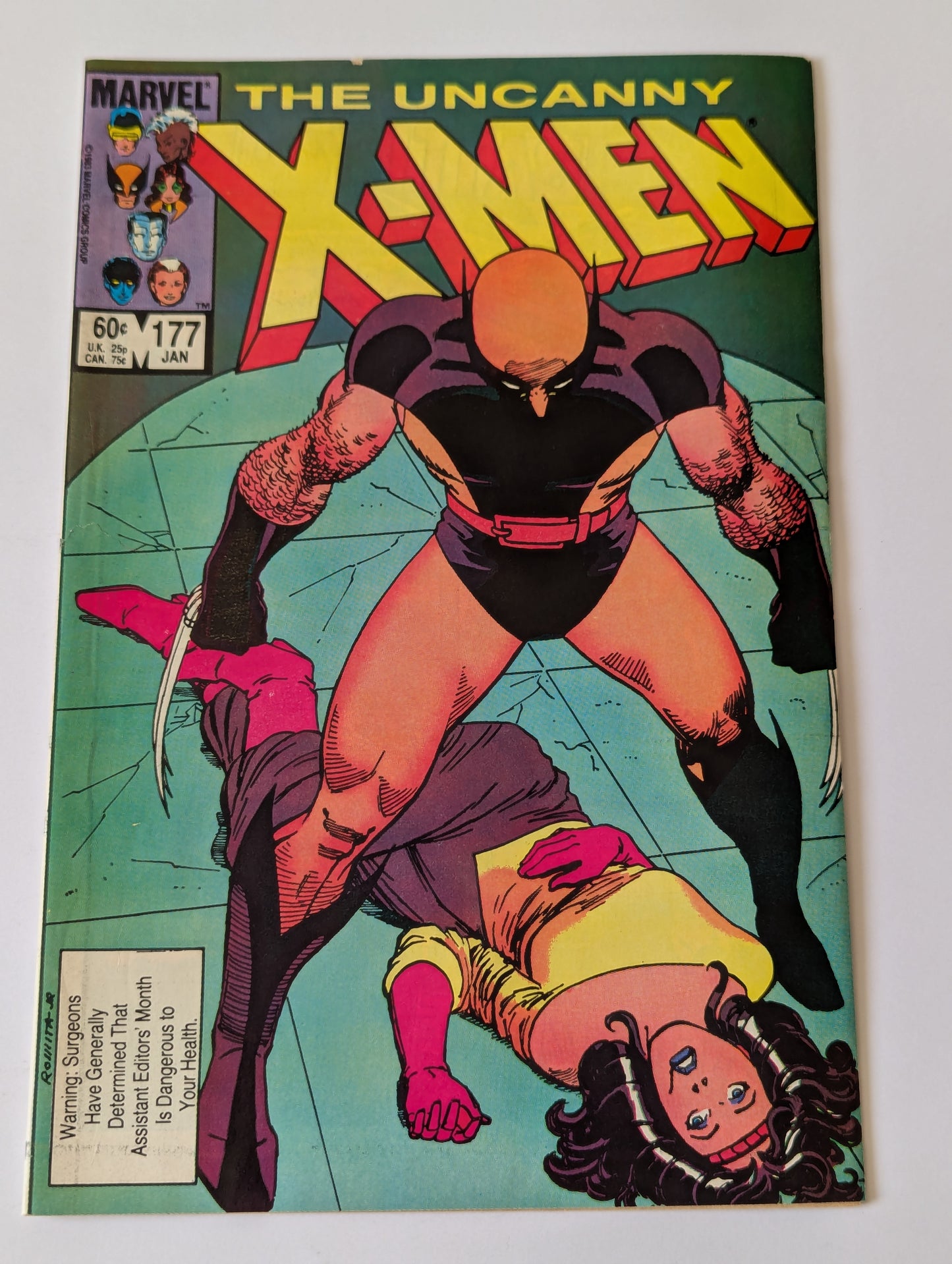 Uncanny X-Men #177 Marvel Comic Book
