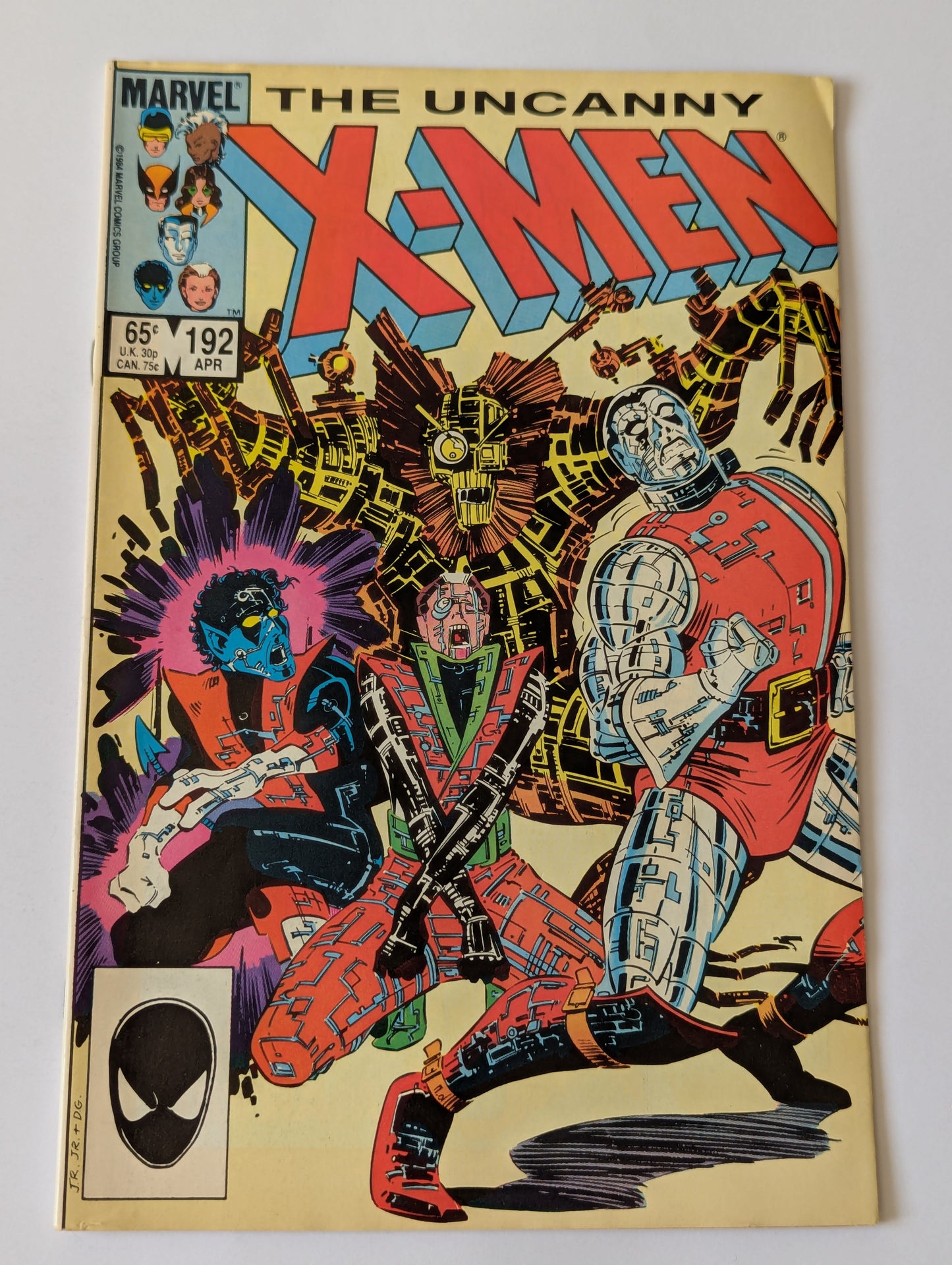 Uncanny X-Men #192 Marvel Comic Book