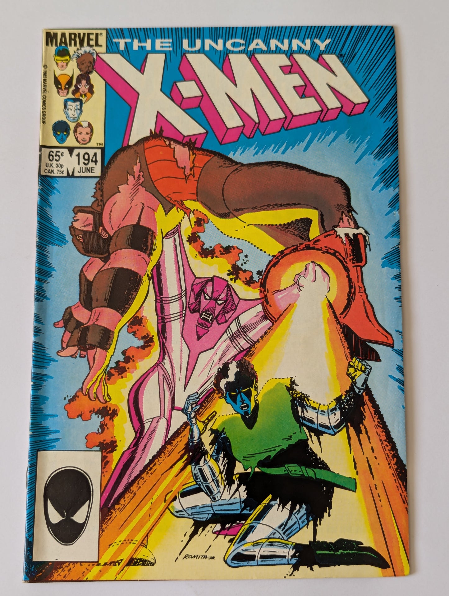 Uncanny X-Men #194 Marvel Comic Book