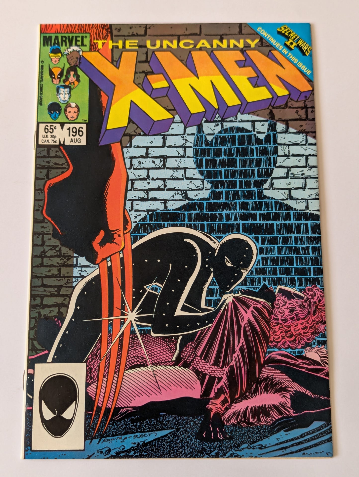 Uncanny X-Men #196 Marvel Comic Book