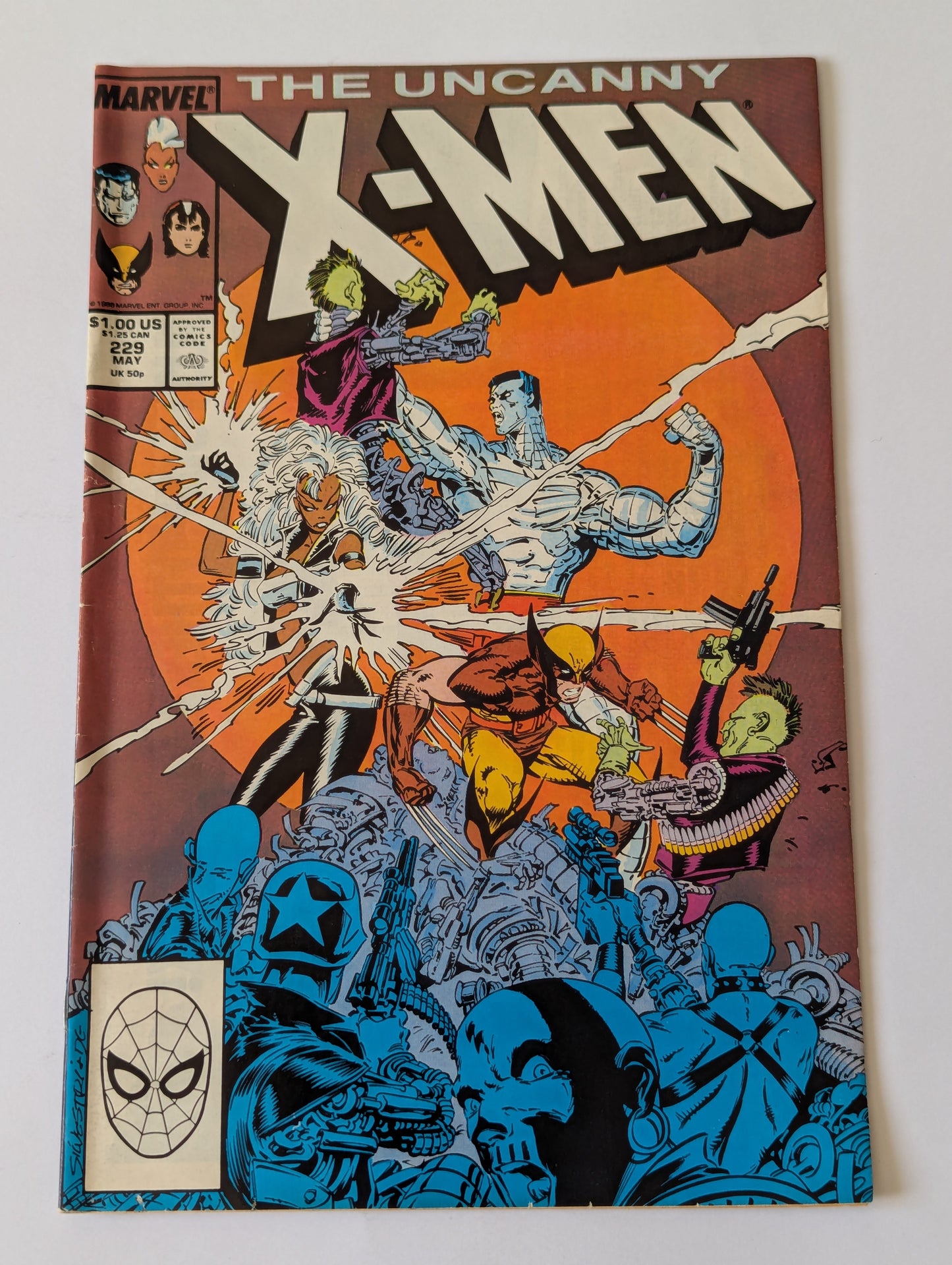 Uncanny X-Men #229 Marvel Comic Book