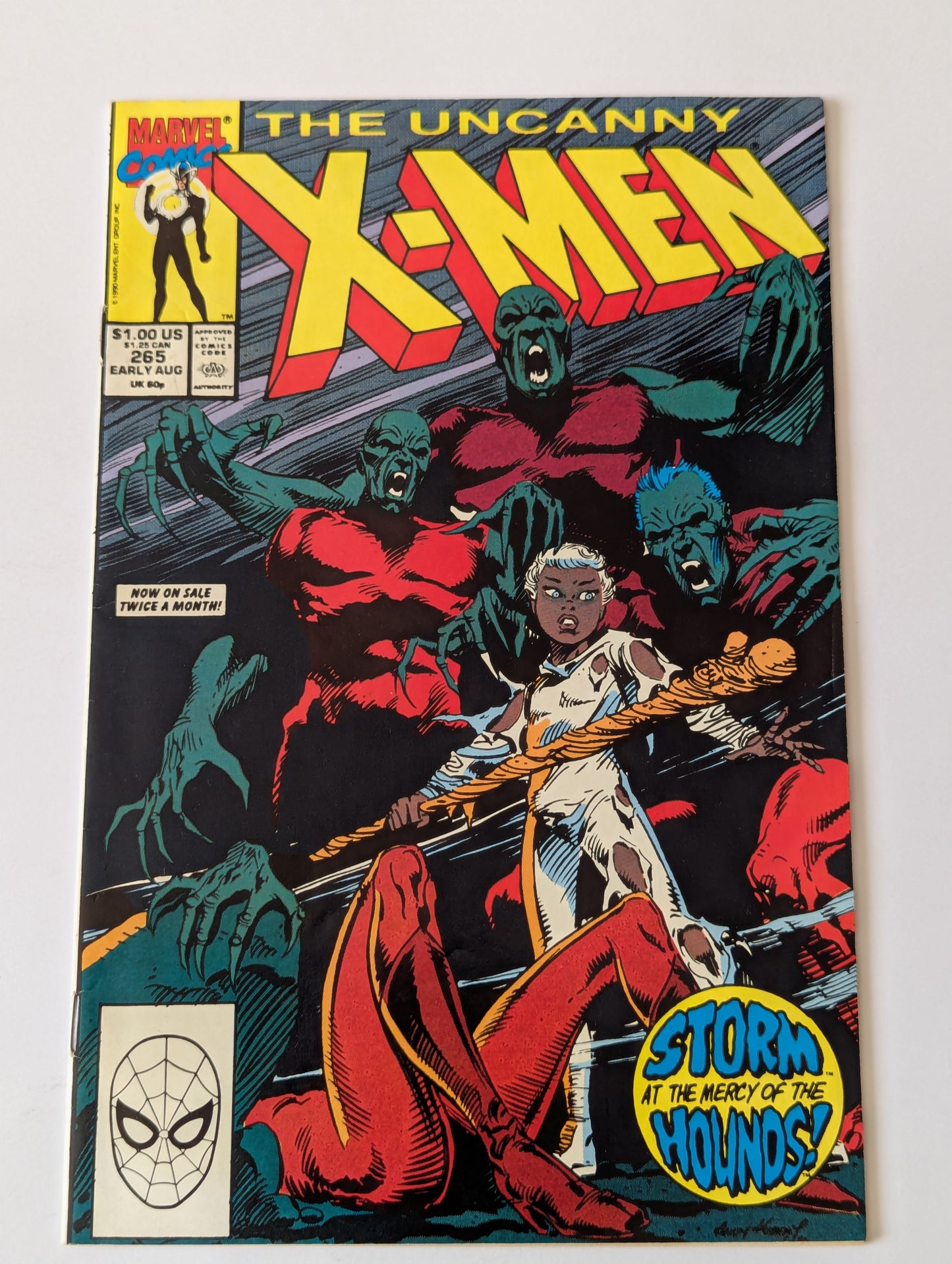 Uncanny X-Men #265 Marvel Comic Book