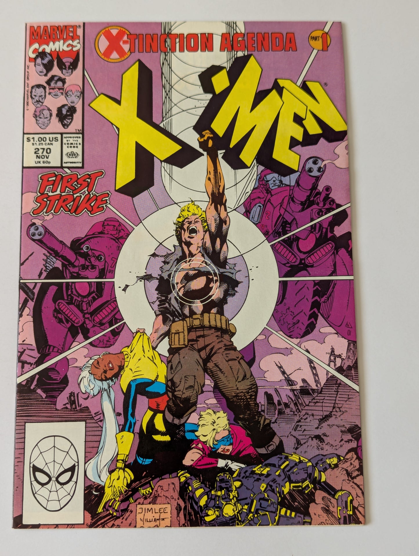 Uncanny X-Men #270 Marvel Comic Book