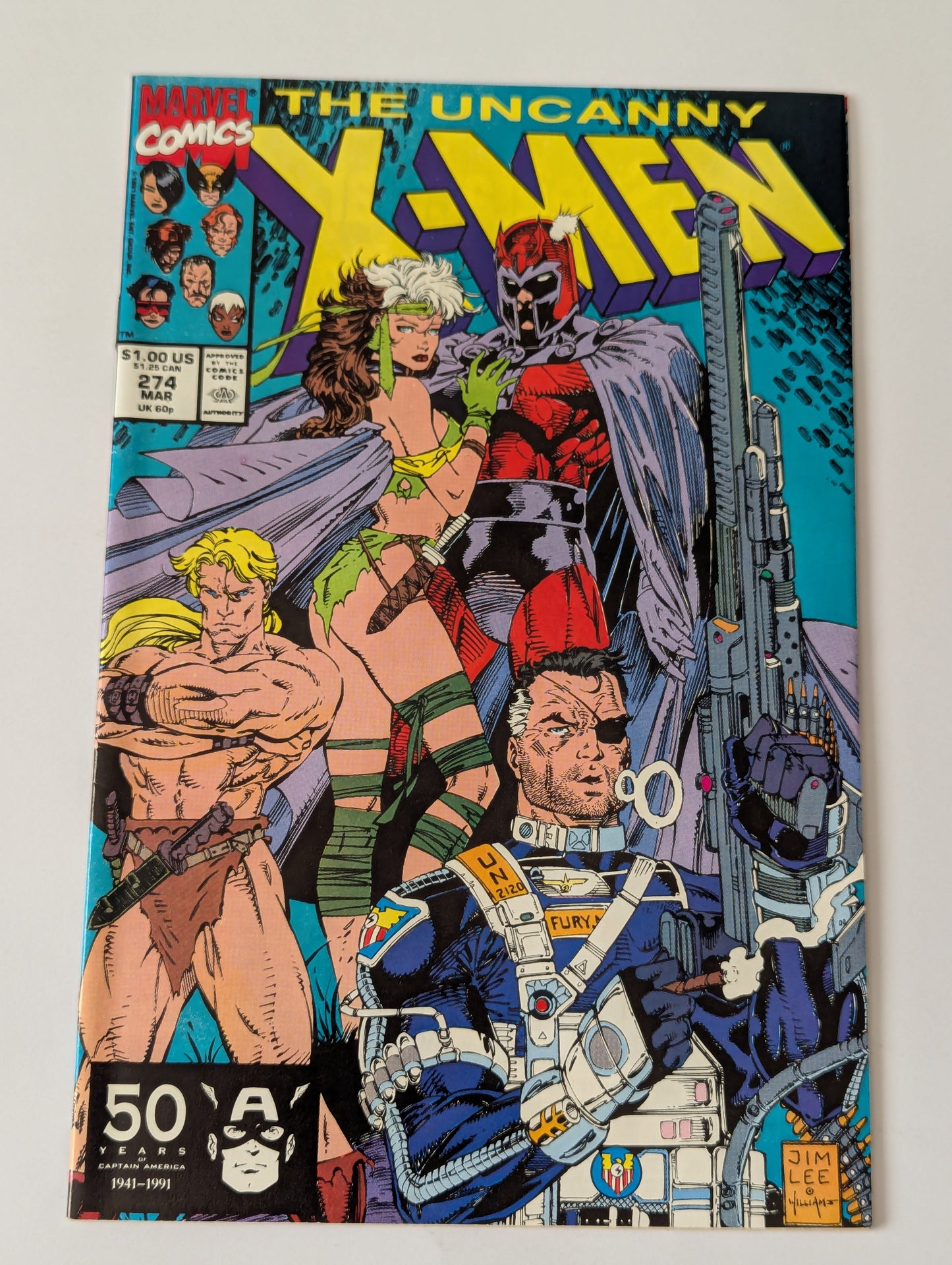 Uncanny X-Men #274 Marvel Comic Book