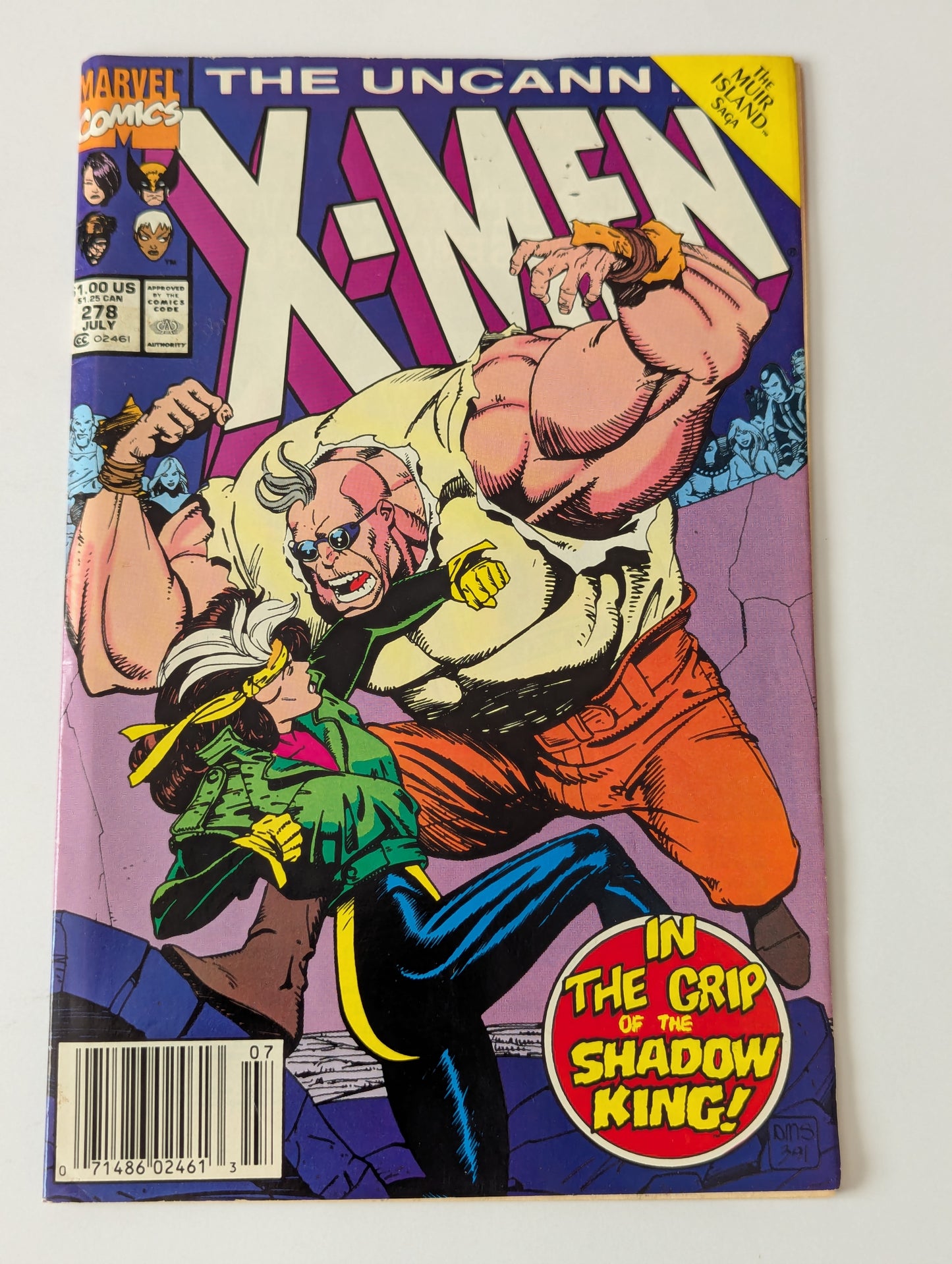 Uncanny X-Men #278 Marvel Comic Book