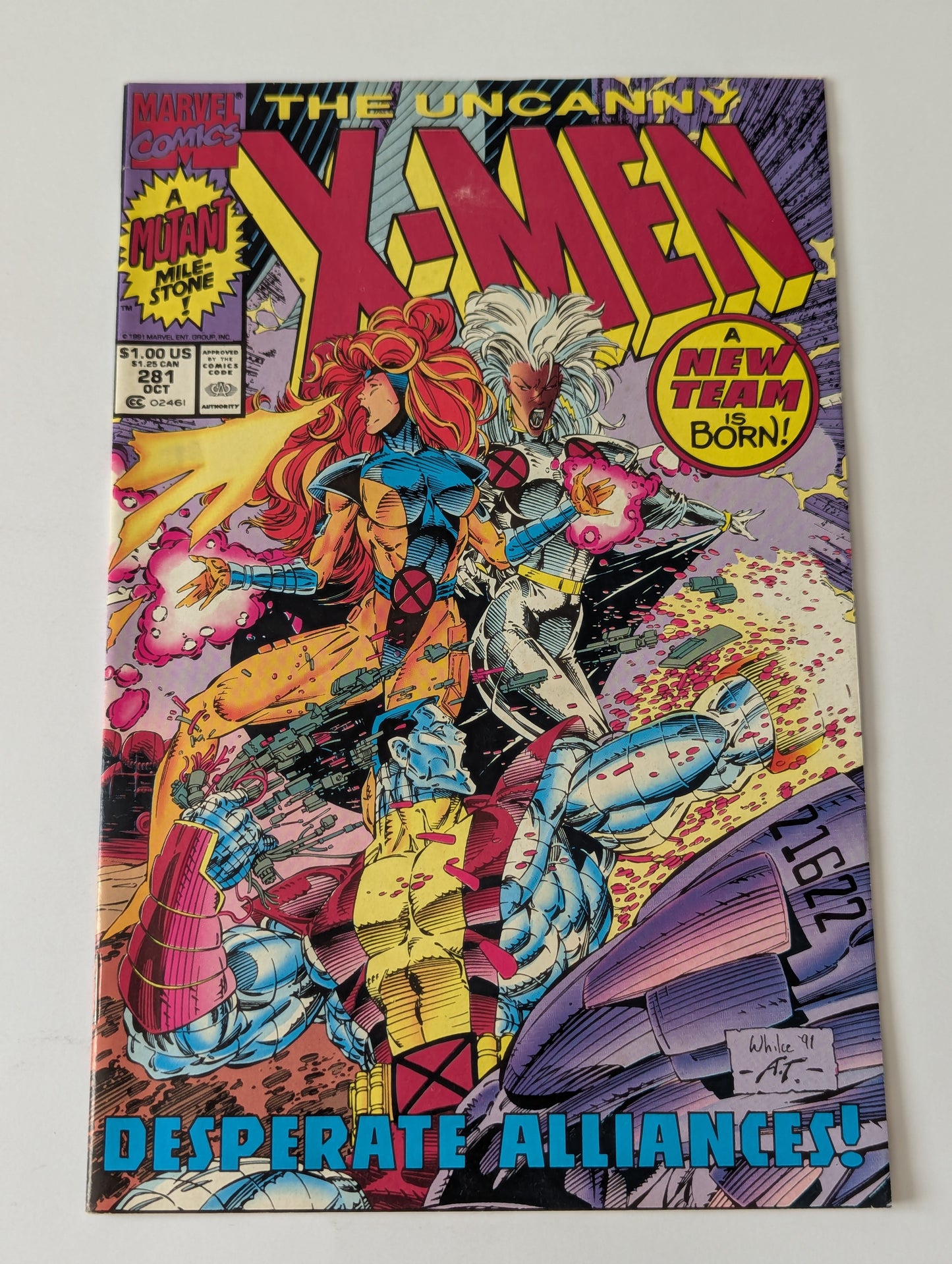 Uncanny X-Men #281 Marvel Comic Book