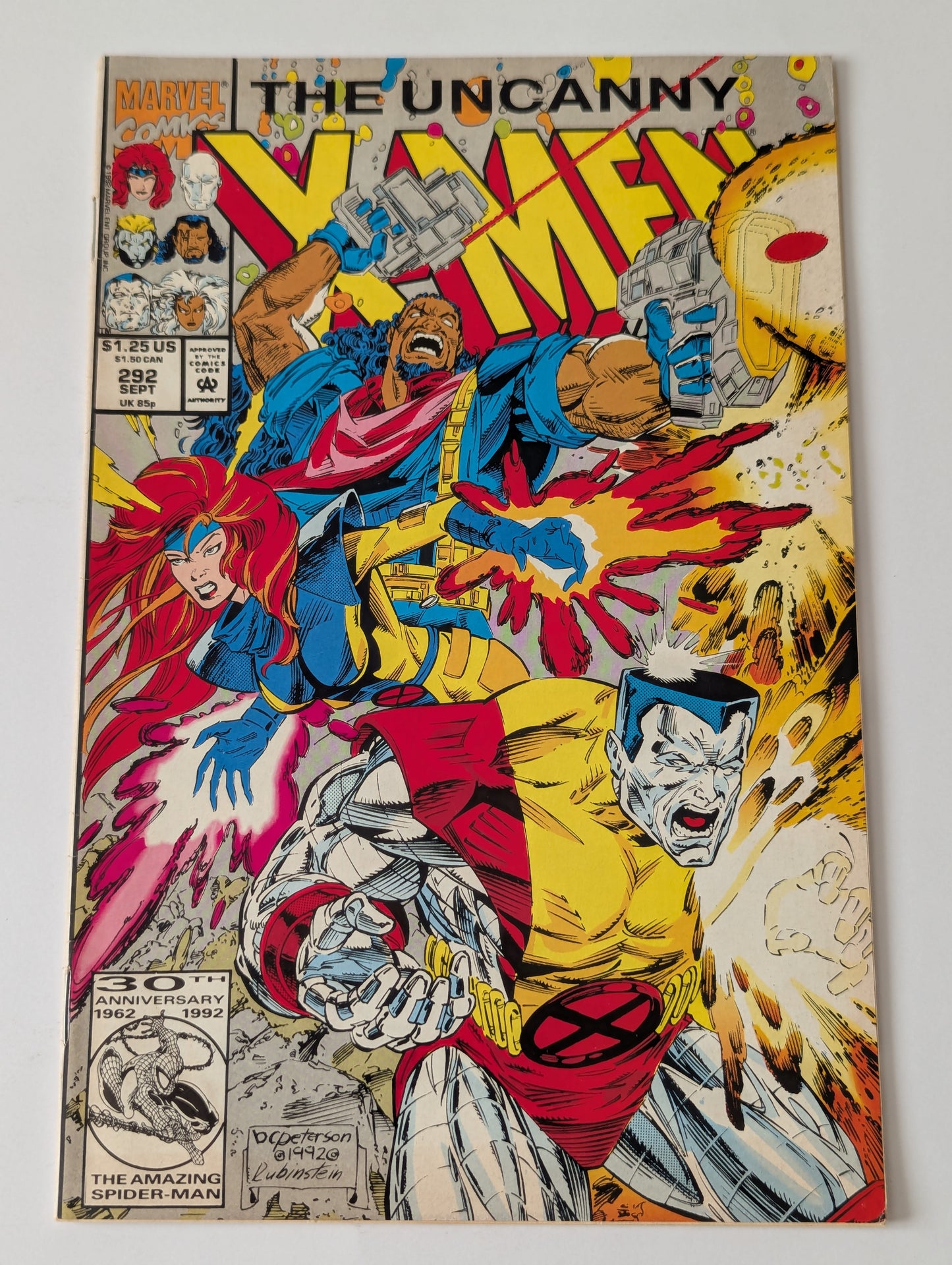 Uncanny X-Men #292 Marvel Comic Book