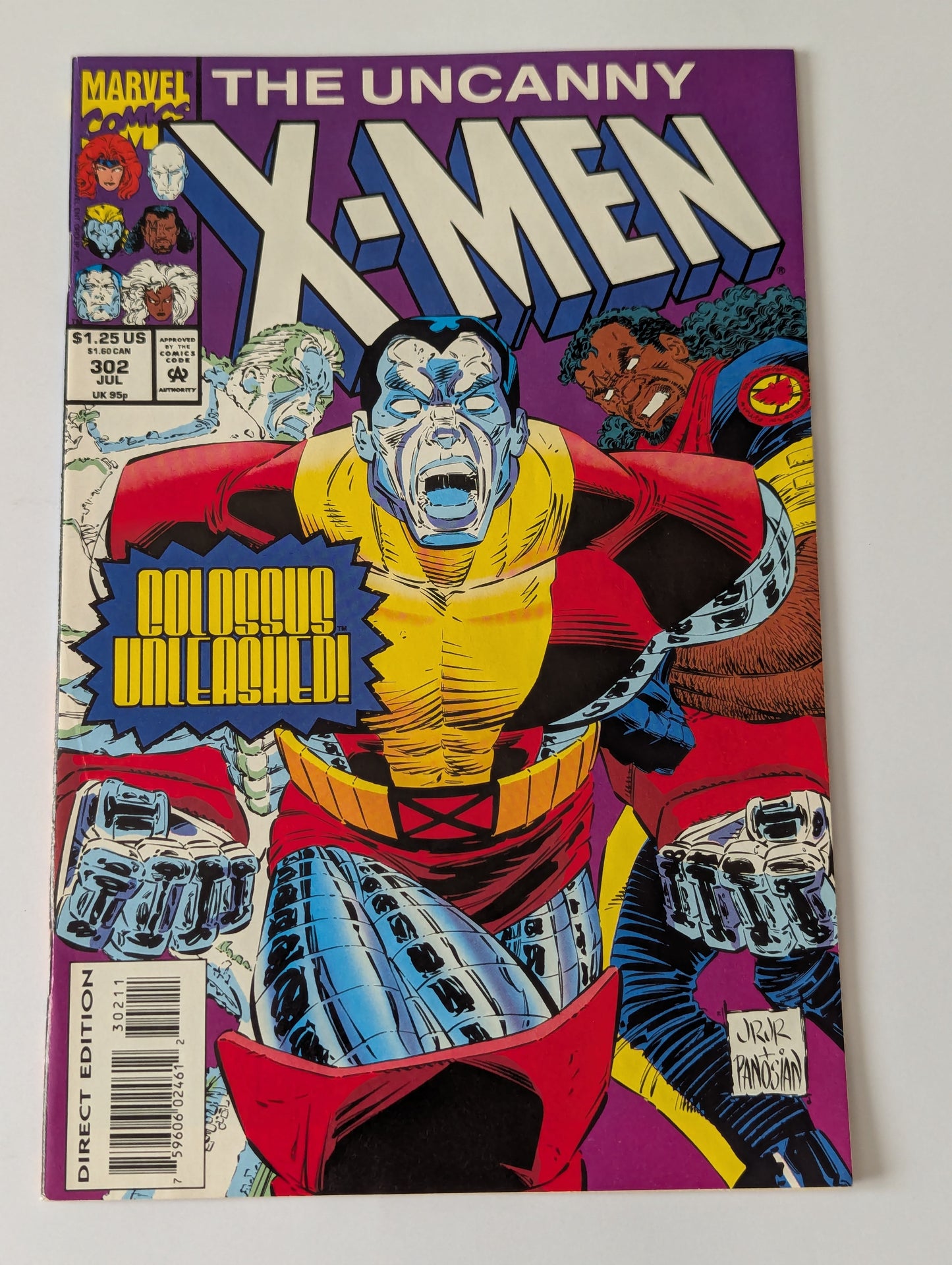 Uncanny X-Men #302 Marvel Comic Book