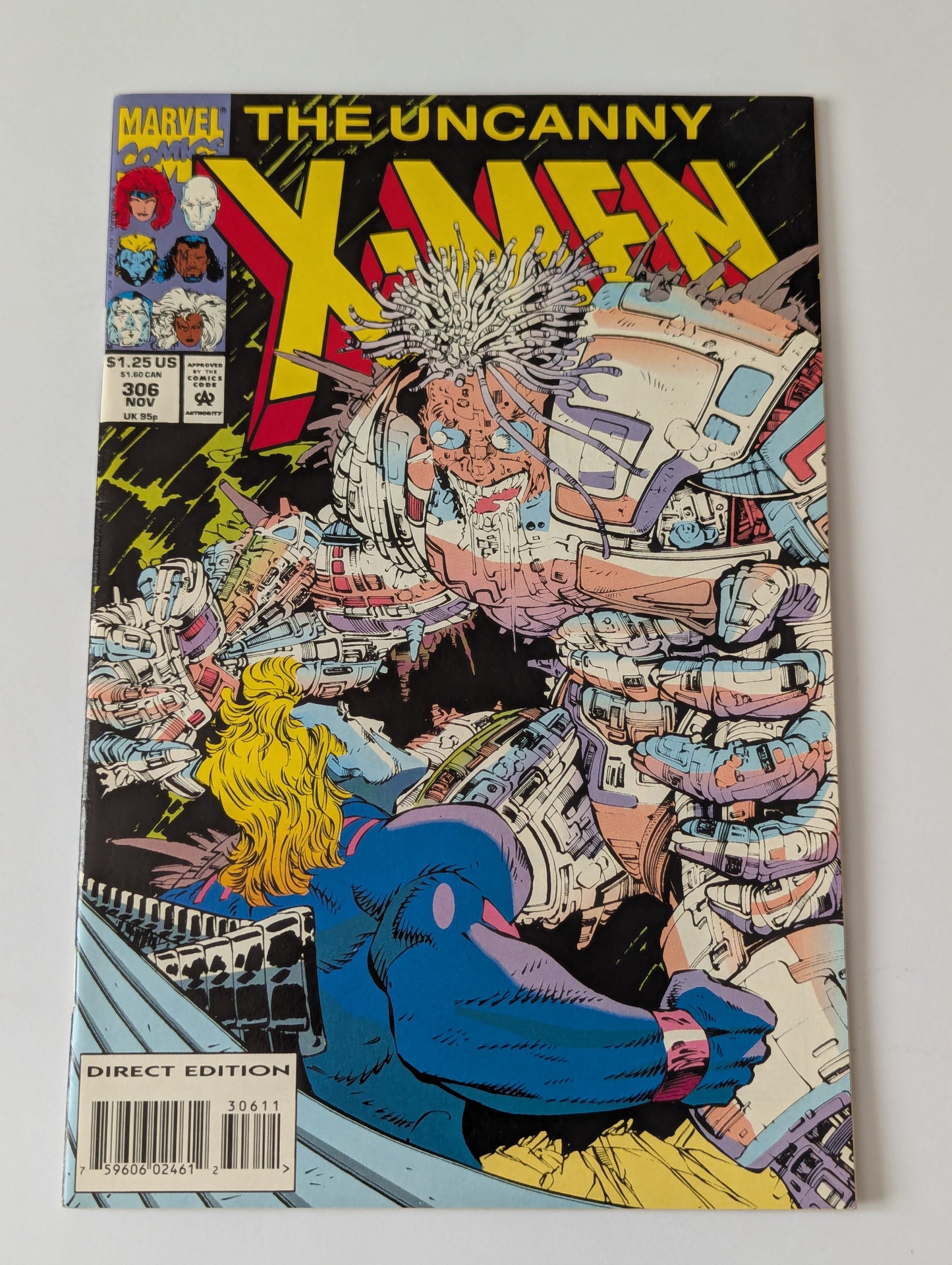 Uncanny X-Men #306 Marvel Comic Book