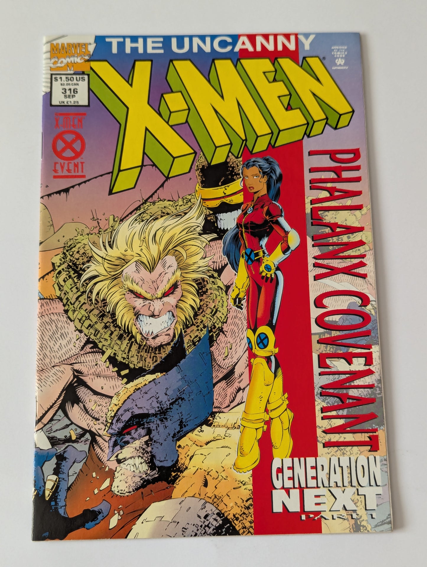 Uncanny X-Men #316 Marvel Comic Book
