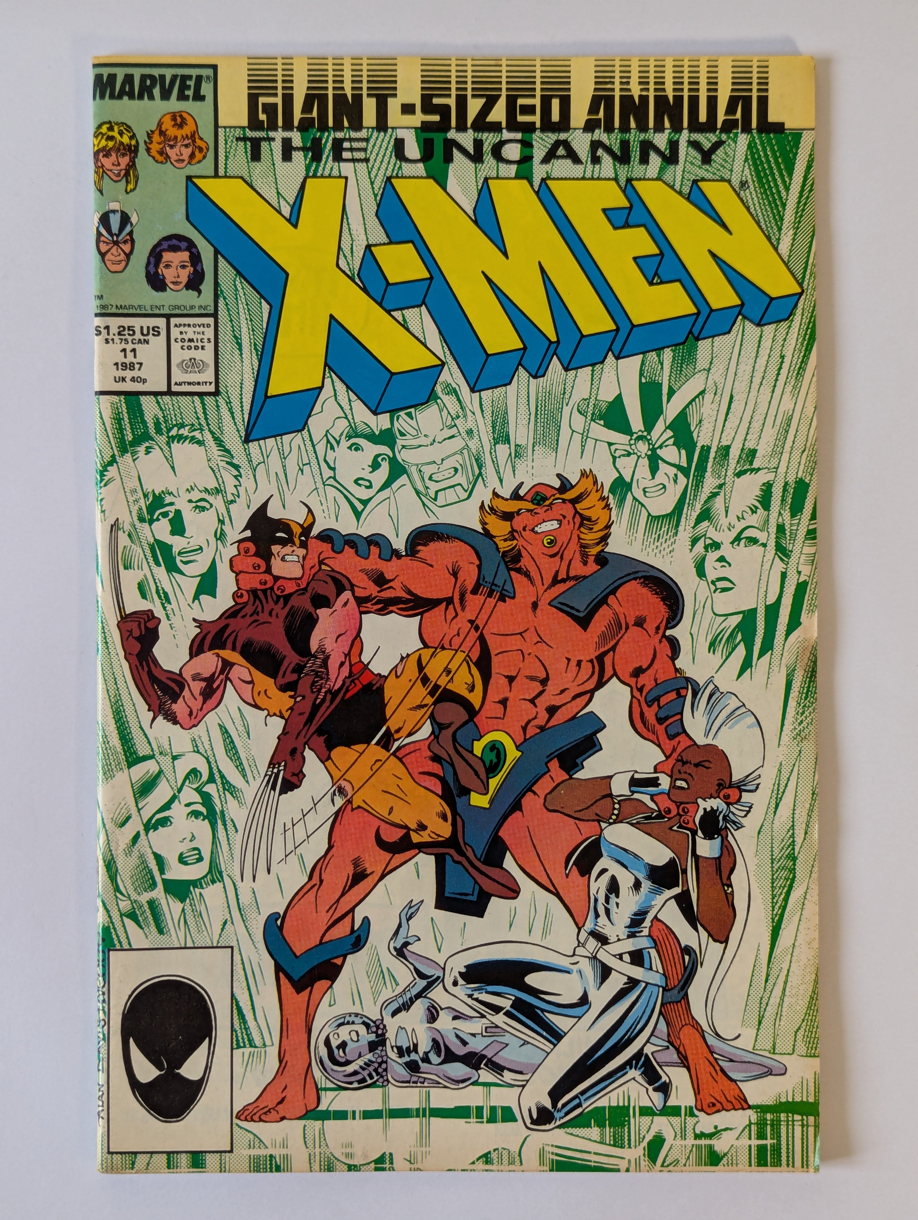 Uncanny XMen Annual 11 (1963 Series) Comicish