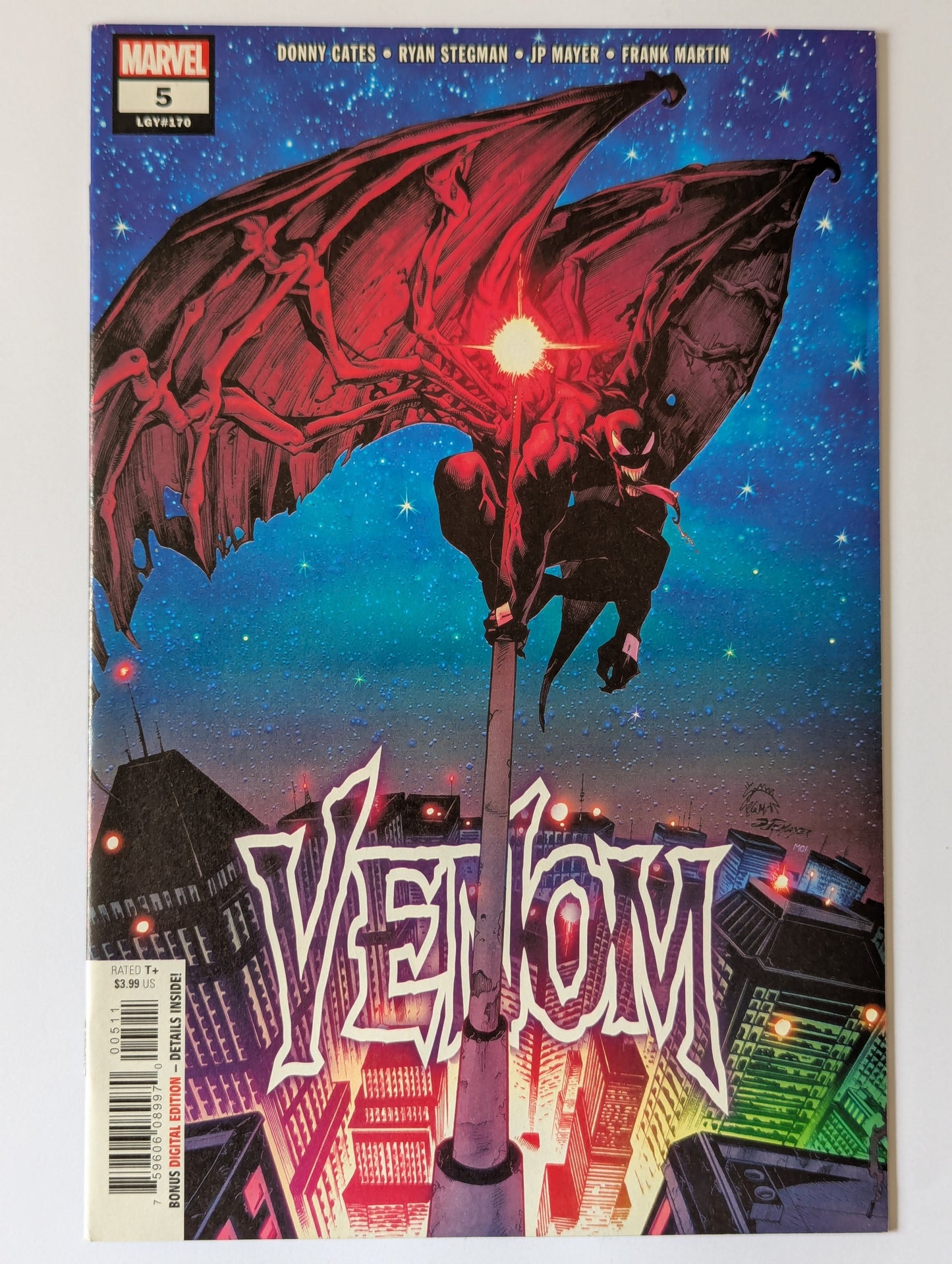 Venom #5 Marvel Comic Book