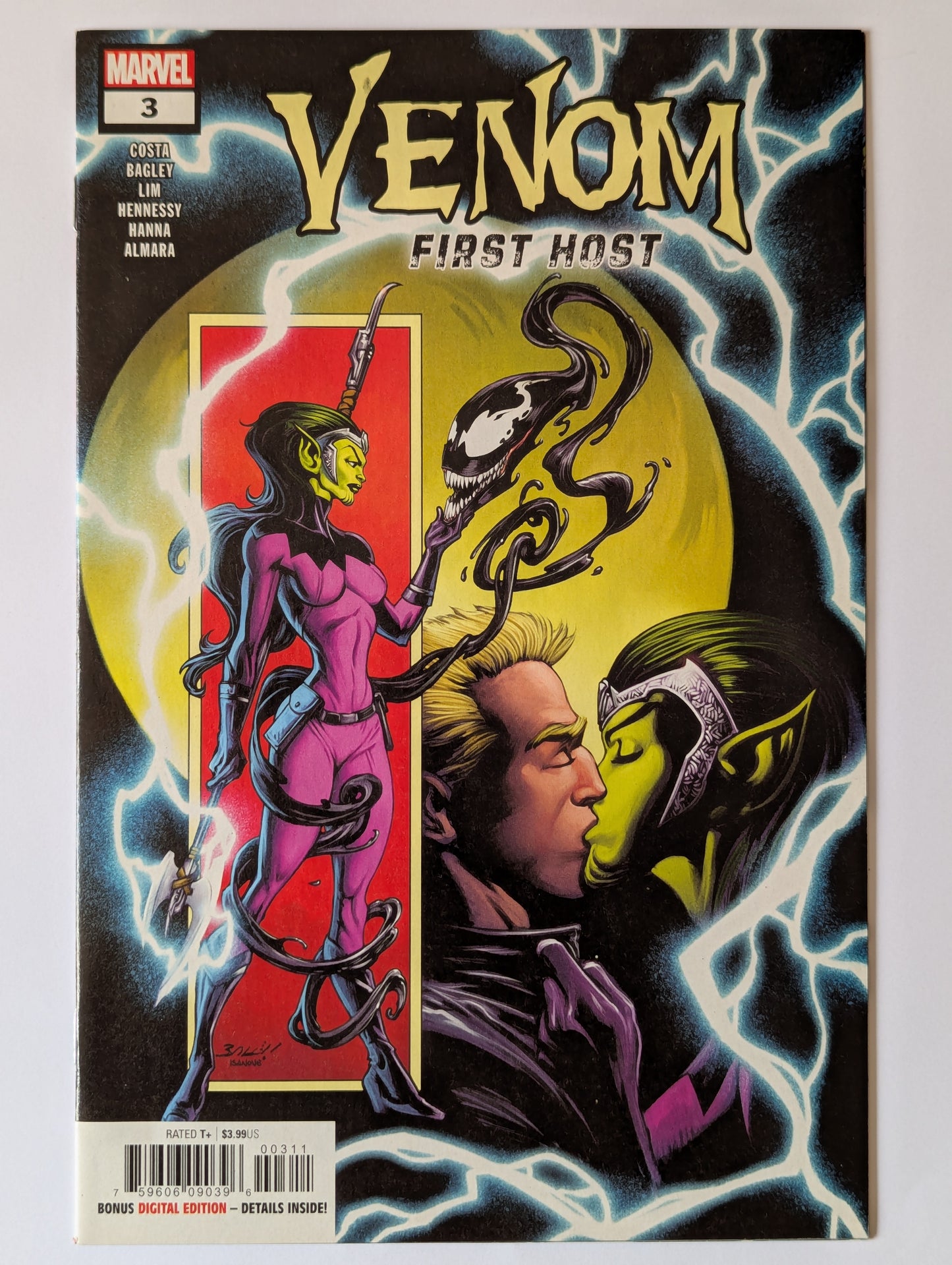 Venom First Host #3 Marvel Comic Book