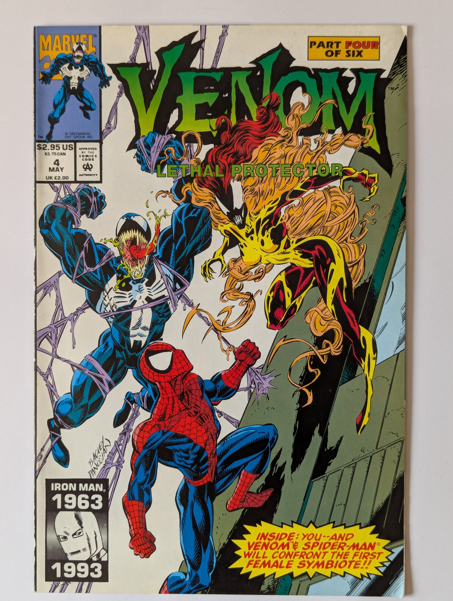 Venom Lethal Protector #4 Marvel Comic Book