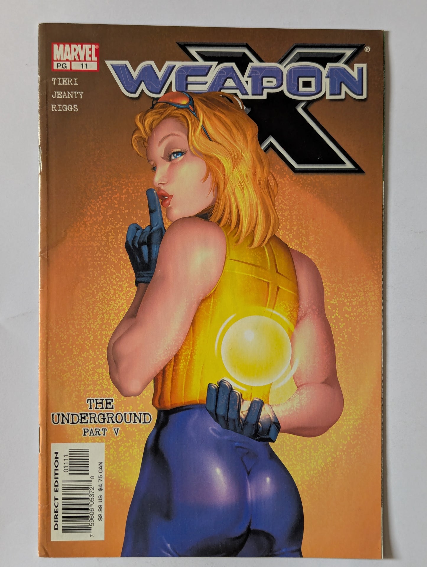 Weapon X #11 Marvel Comic Book