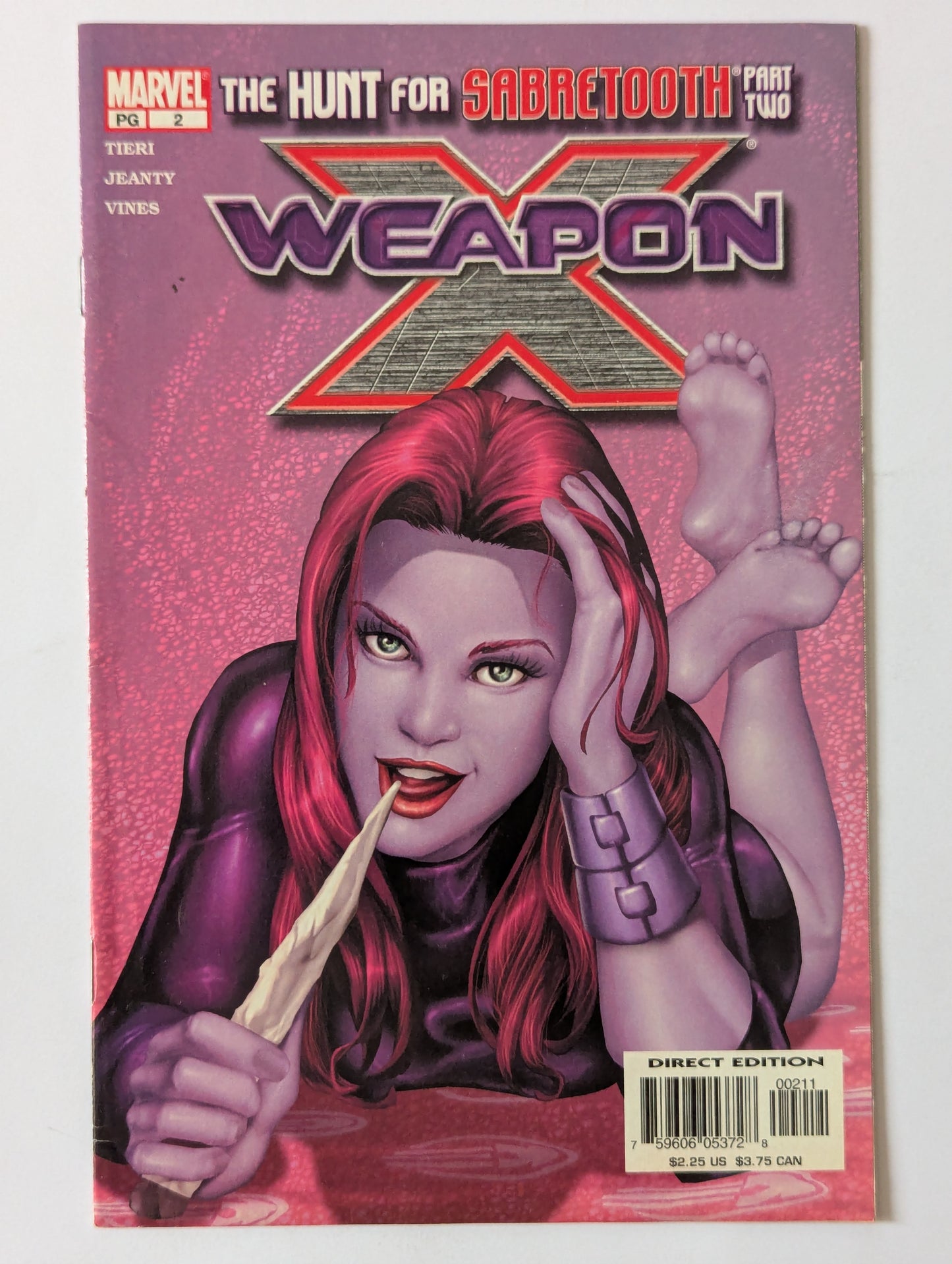 Weapon X #2 Marvel Comic Book