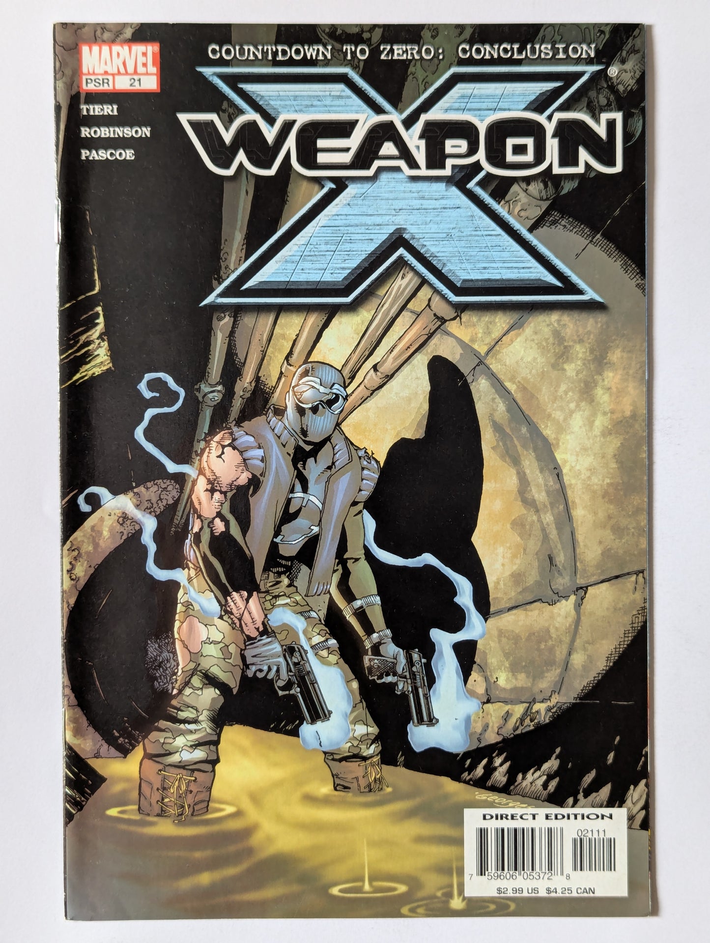 Weapon X #21 Marvel Comic Book