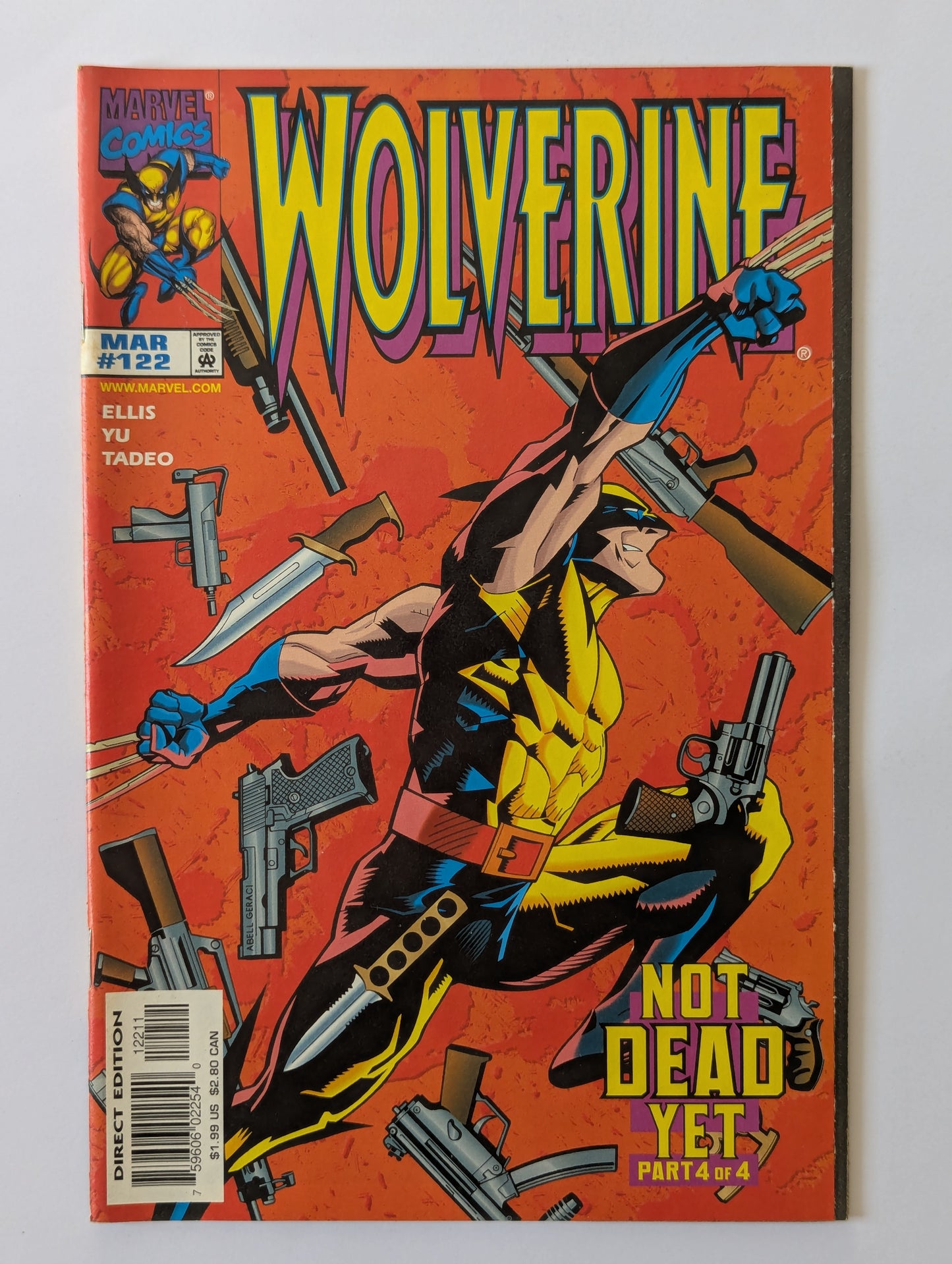 Wolverine #122 Marvel Comic Book