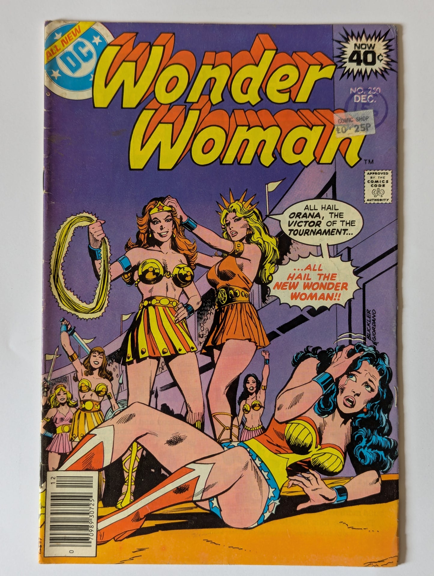 Wonder Woman #250 DC Comic Book