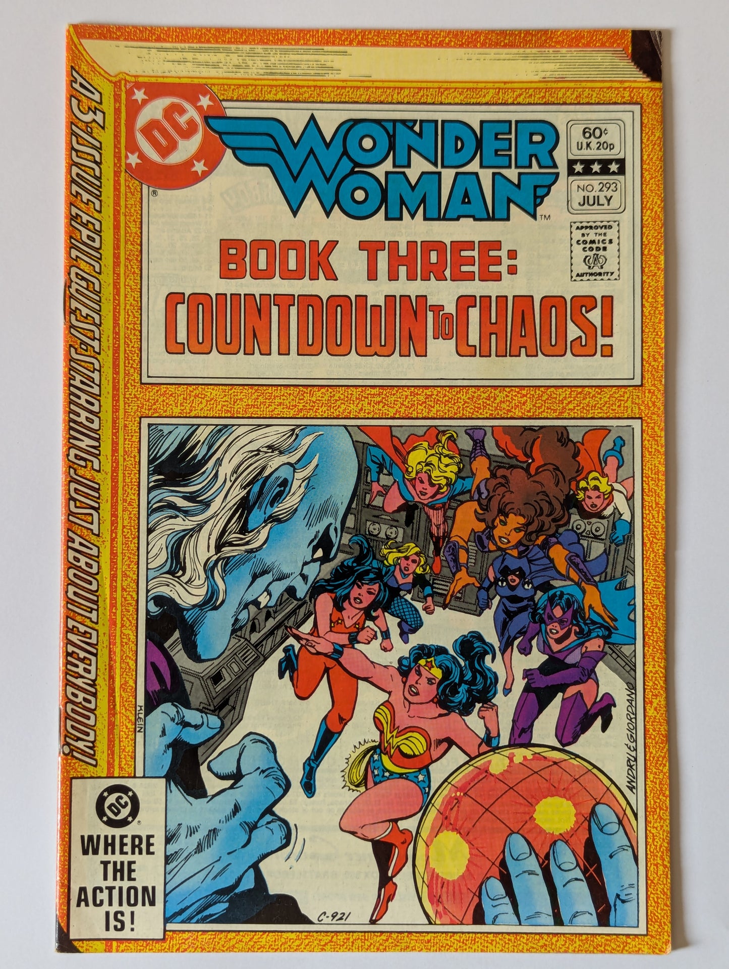 Wonder Woman #293 DC Comic Book