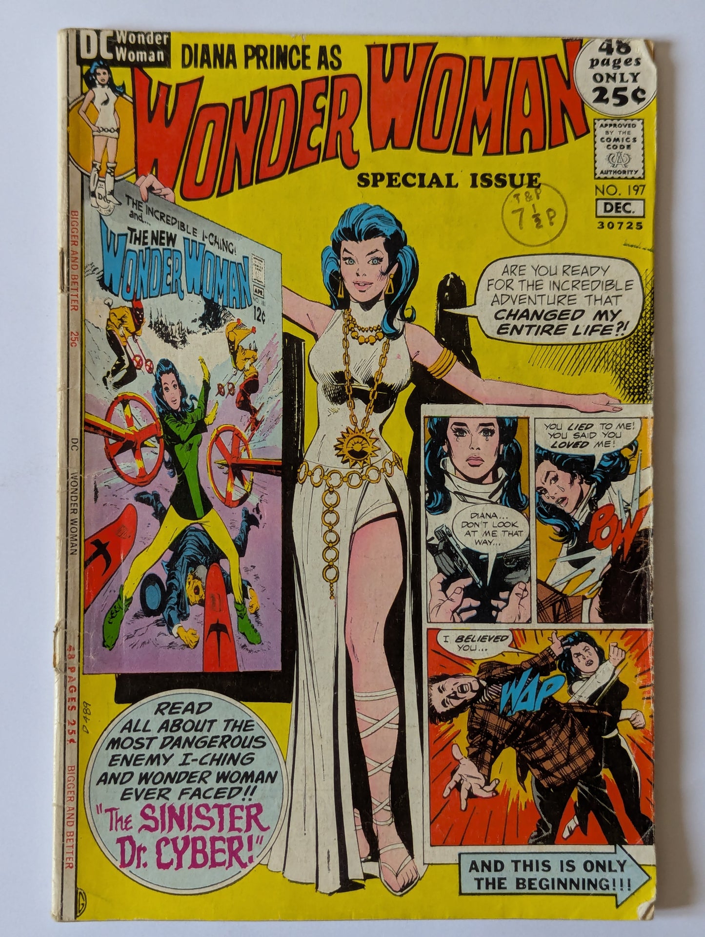 Wonder Woman #197 DC Comic Book