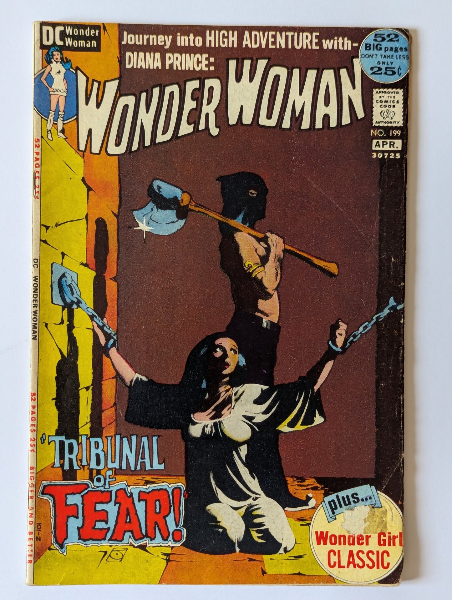 Wonder Woman #199 DC Comic Book
