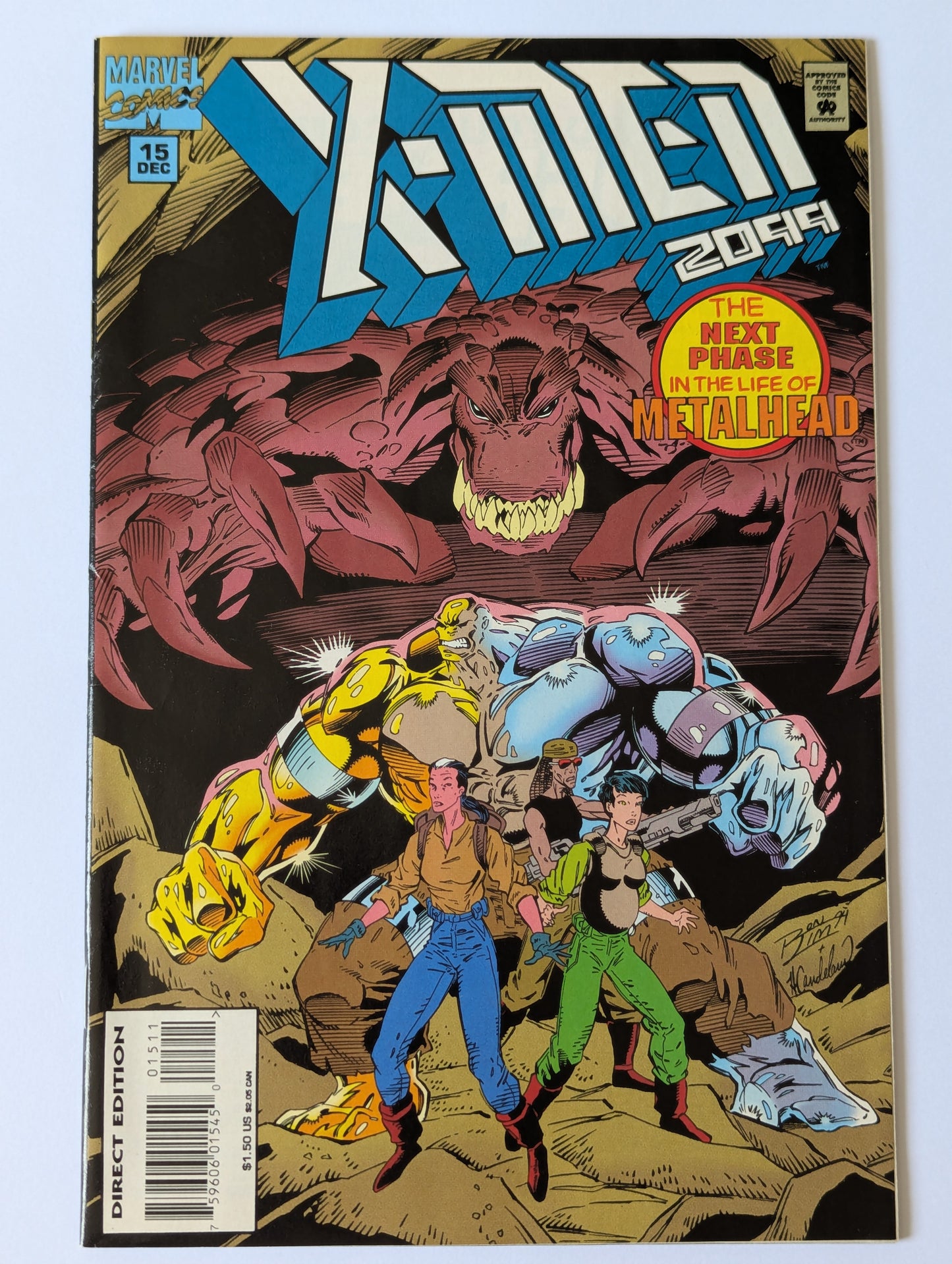 X-Men 2099 #15 Marvel Comic Book