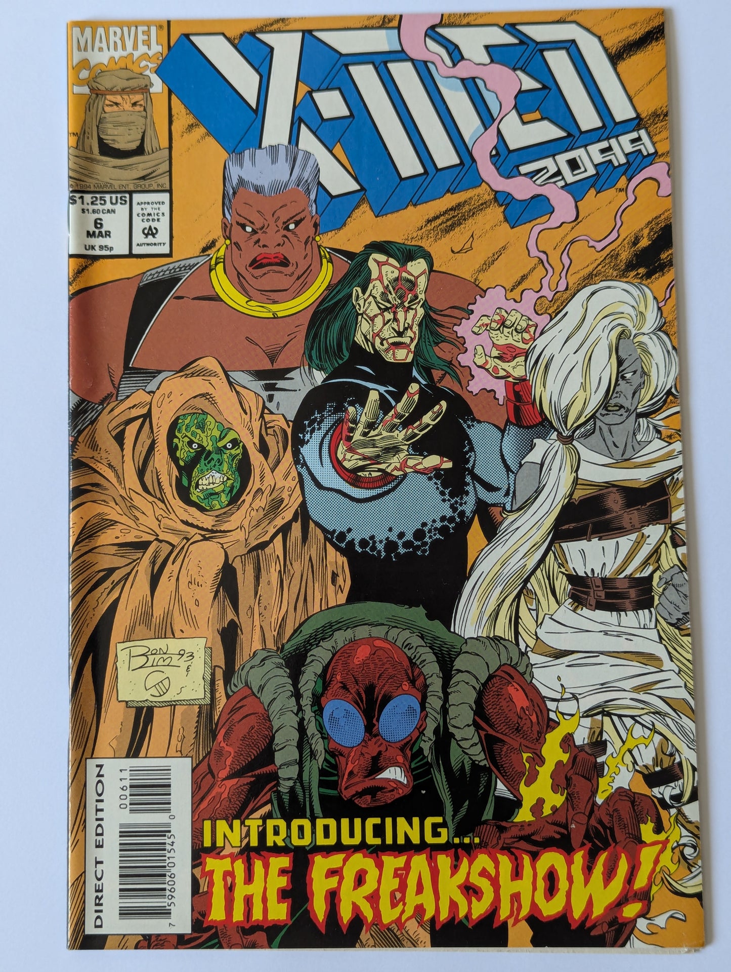 X-Men 2099 #6 Marvel Comic Book