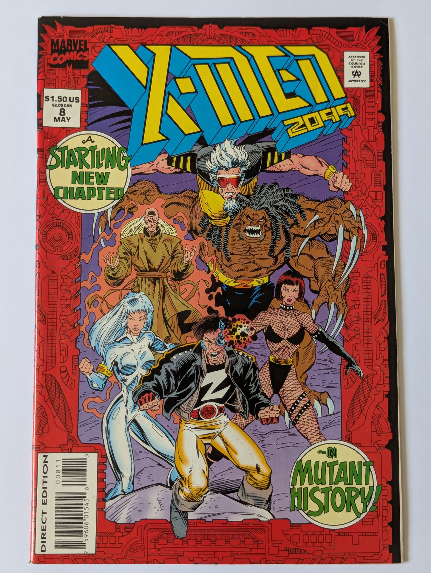 X-Men 2099 #8 Marvel Comic Book