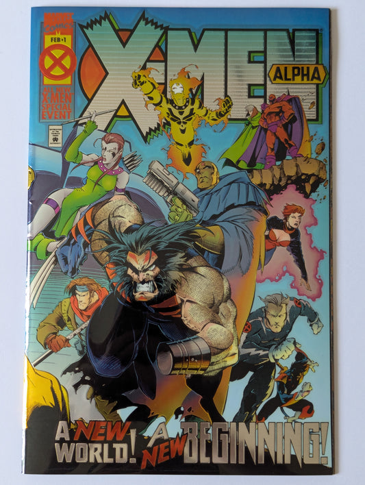 X-Men Alpha Marvel Comic Book