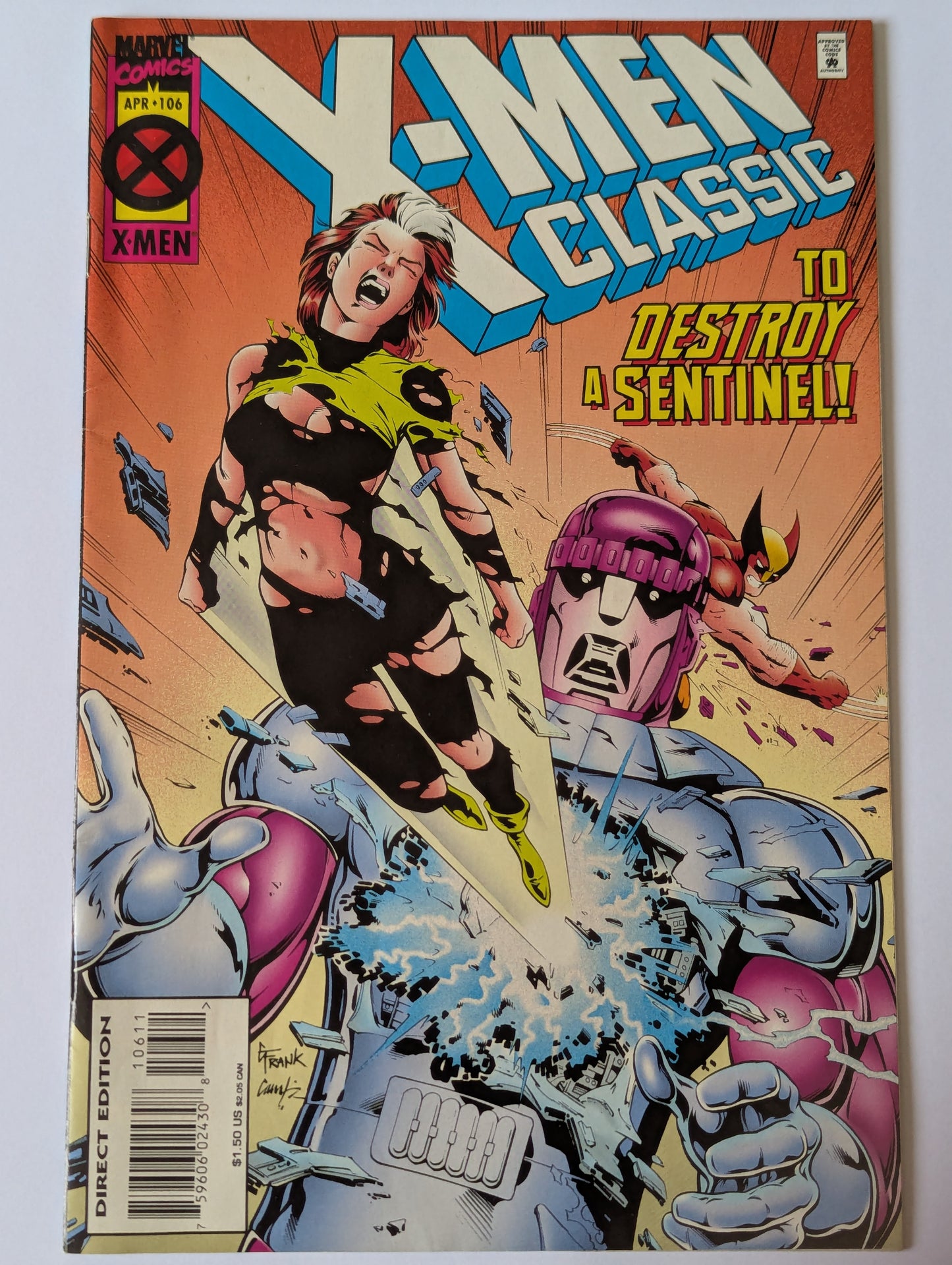 X-Men Classic #106 Marvel Comic Book