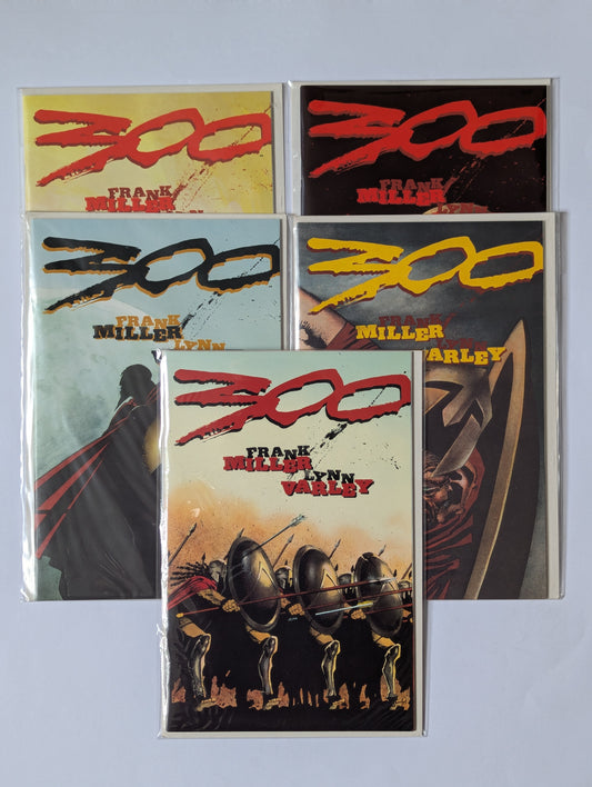 300 #1-5 Dark Horse Comic Book Series Set