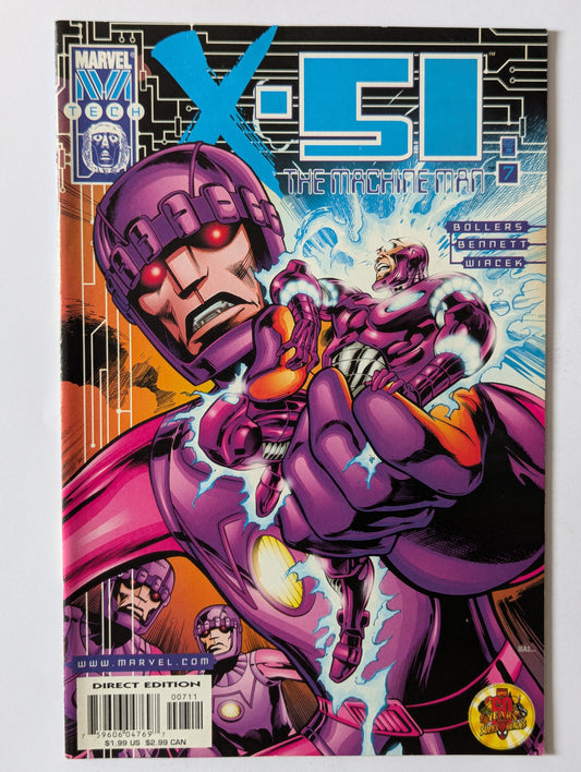 X-51 Machine Man #7 Marvel Comic Book