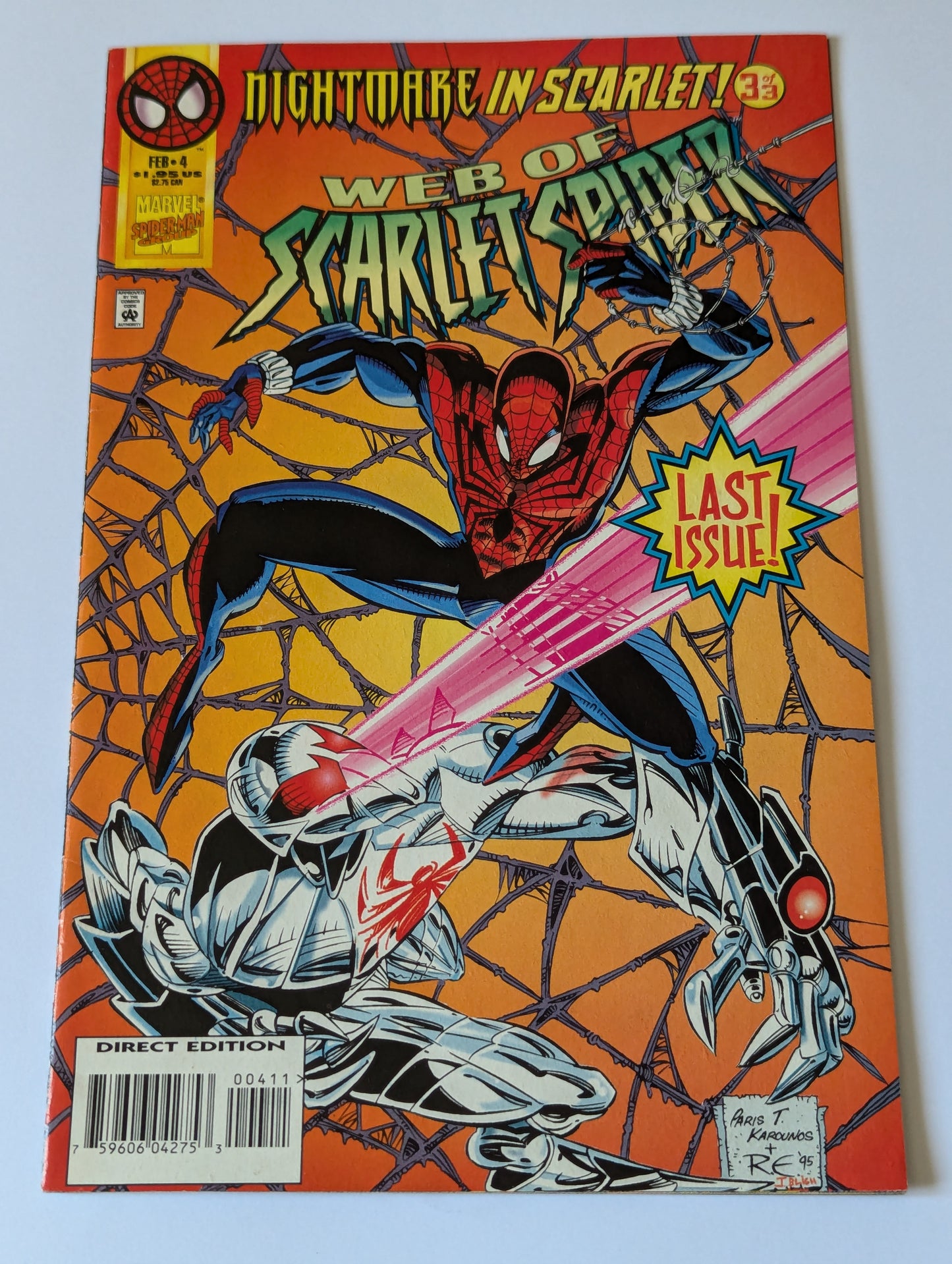 Web of Scarlet Spider #4